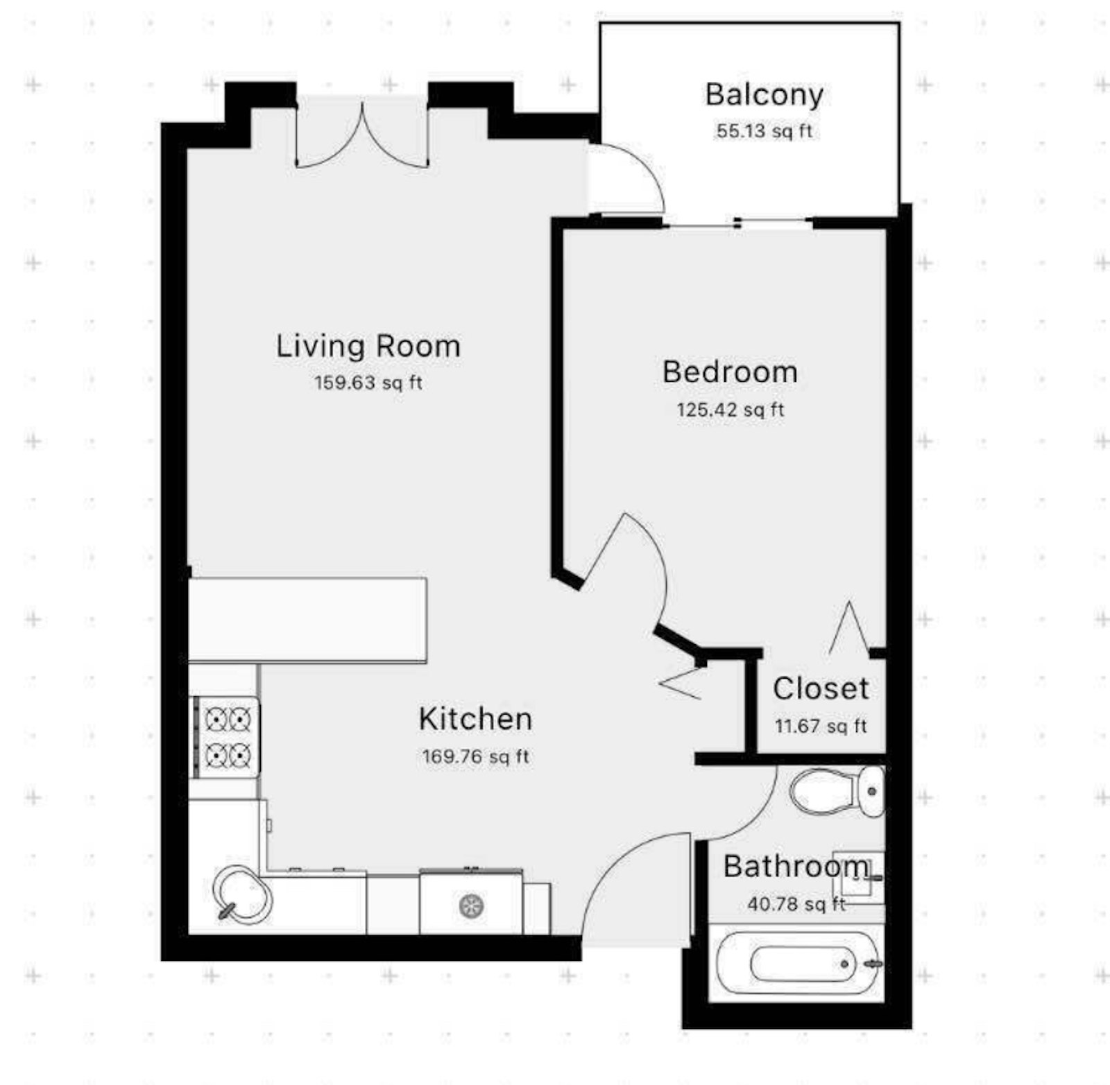 Floorplan for 571 Carroll Street, 2D