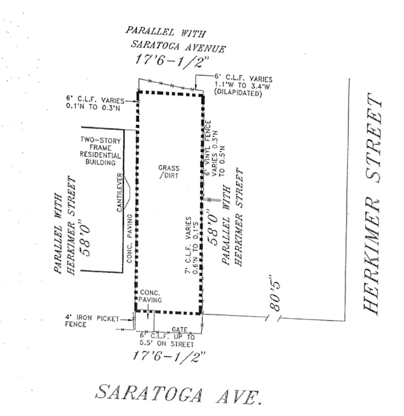 Floorplan for 244 Saratoga Avenue