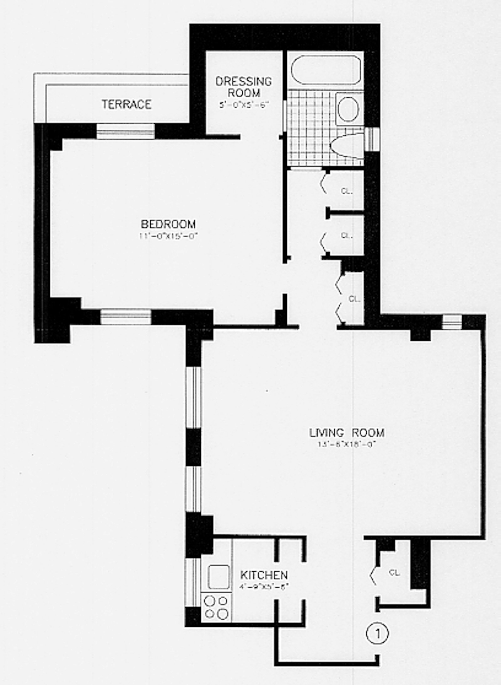 Floorplan for 108 East 38th Street, 1501