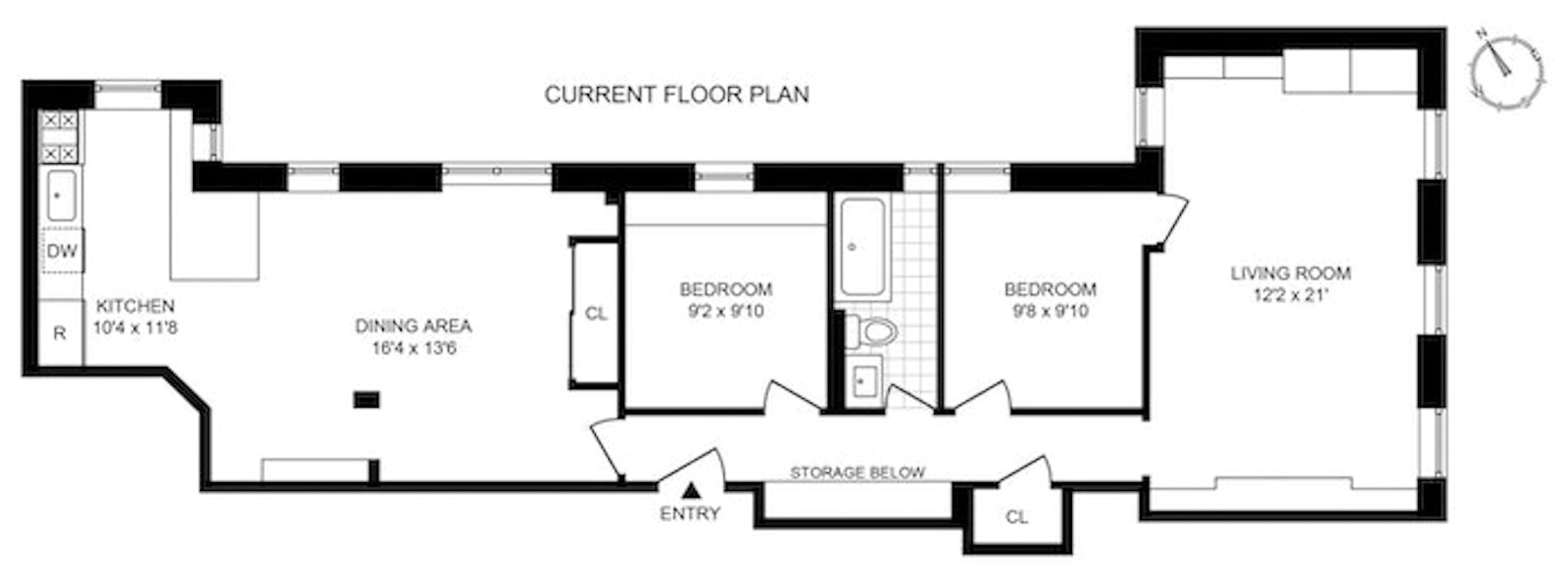 Floorplan for 126 West 11th Street, 42
