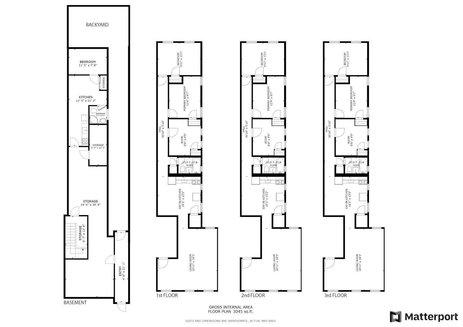 Floorplan for 258 60th Street