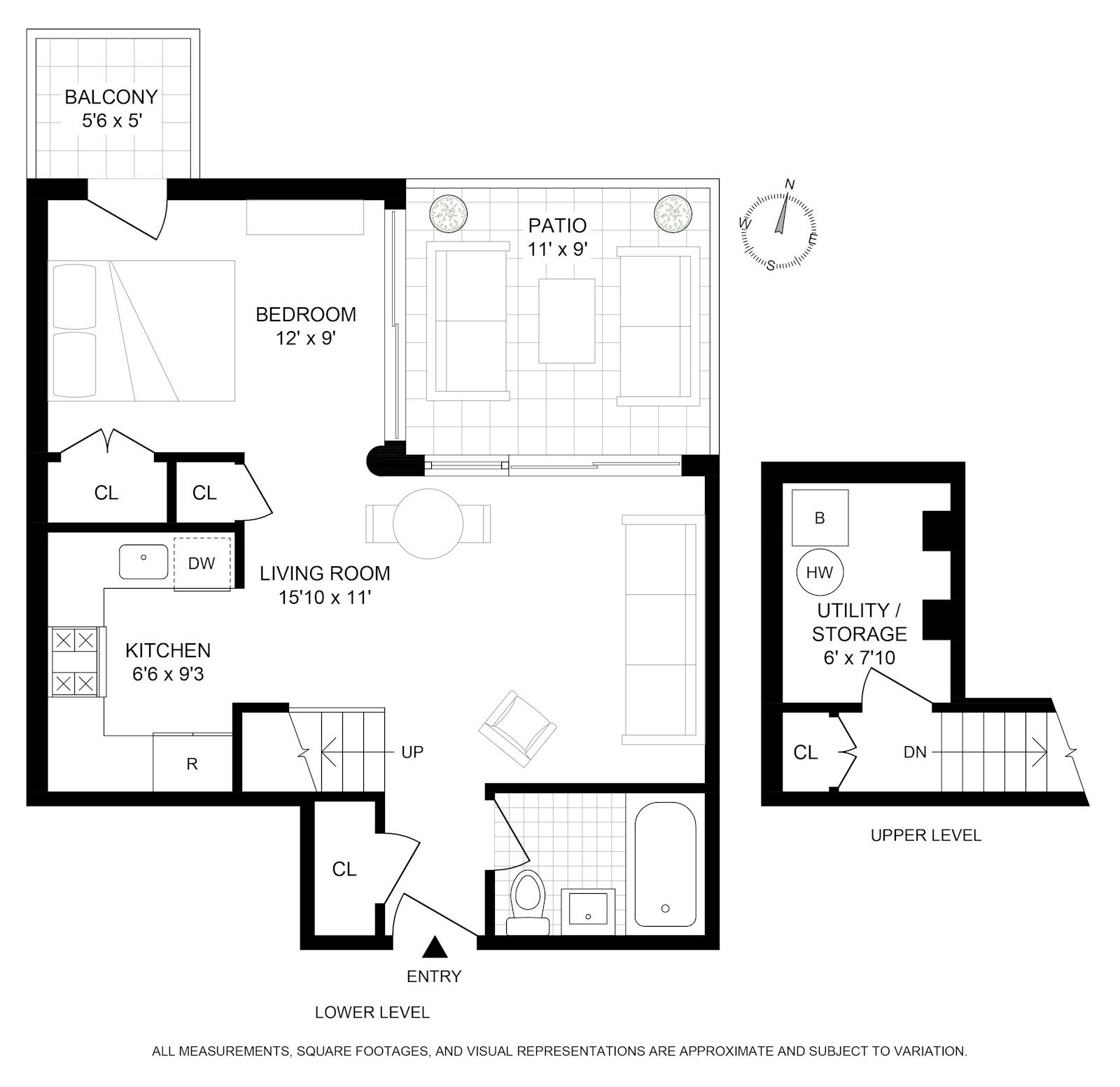 Floorplan for 53 Java Street, 3B