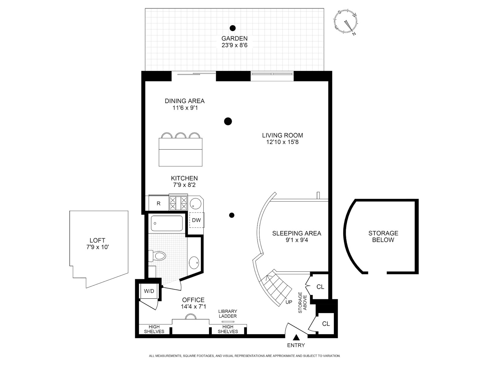 Floorplan for 120 Boerum Place, 1J