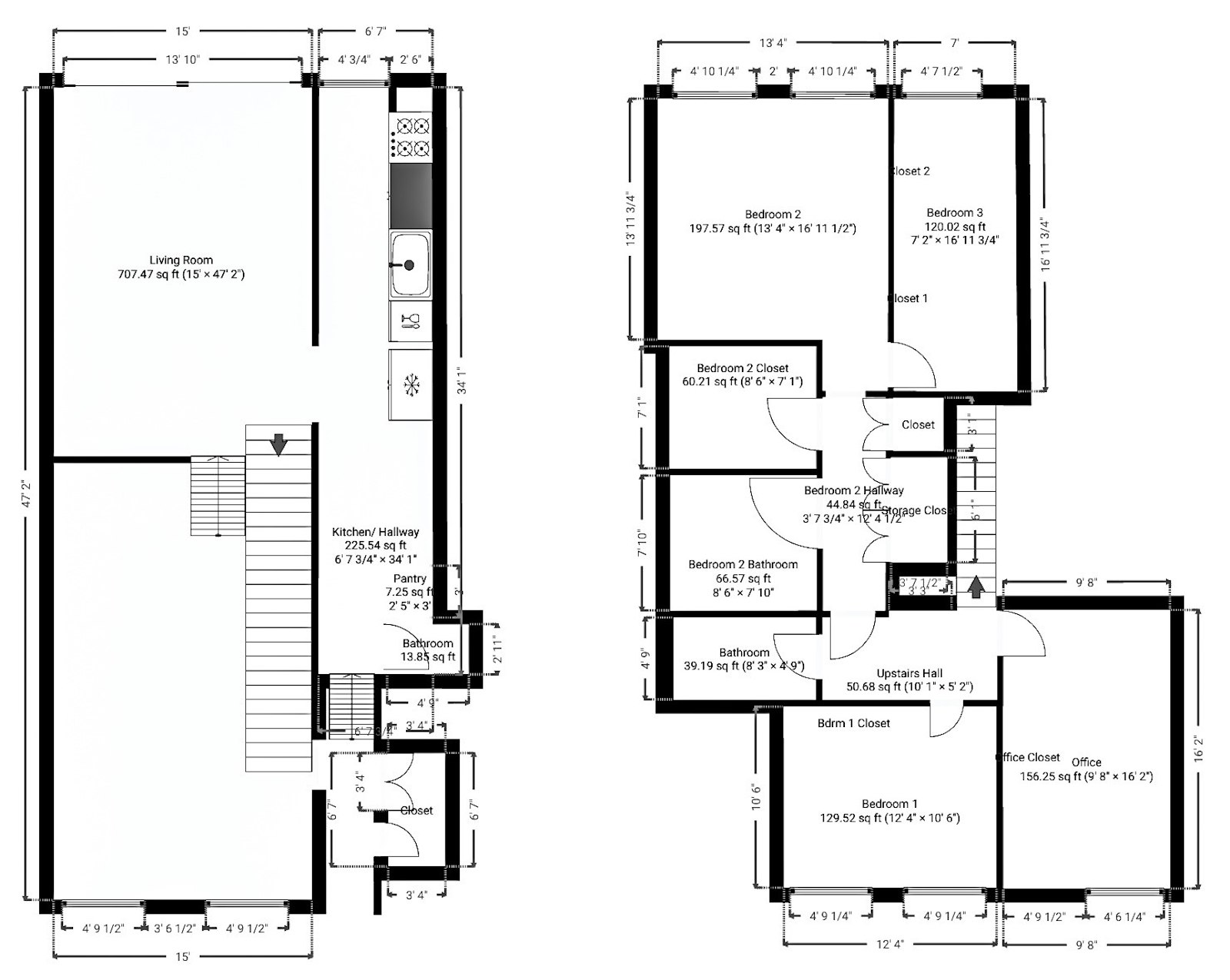 Floorplan for 157 Congress Street, 1