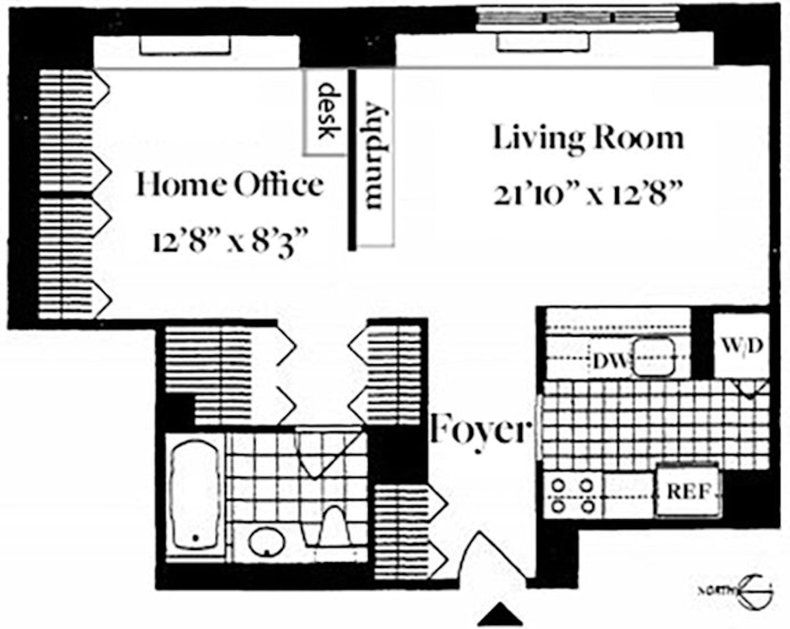 Floorplan for 422 East 72nd Street, 4B