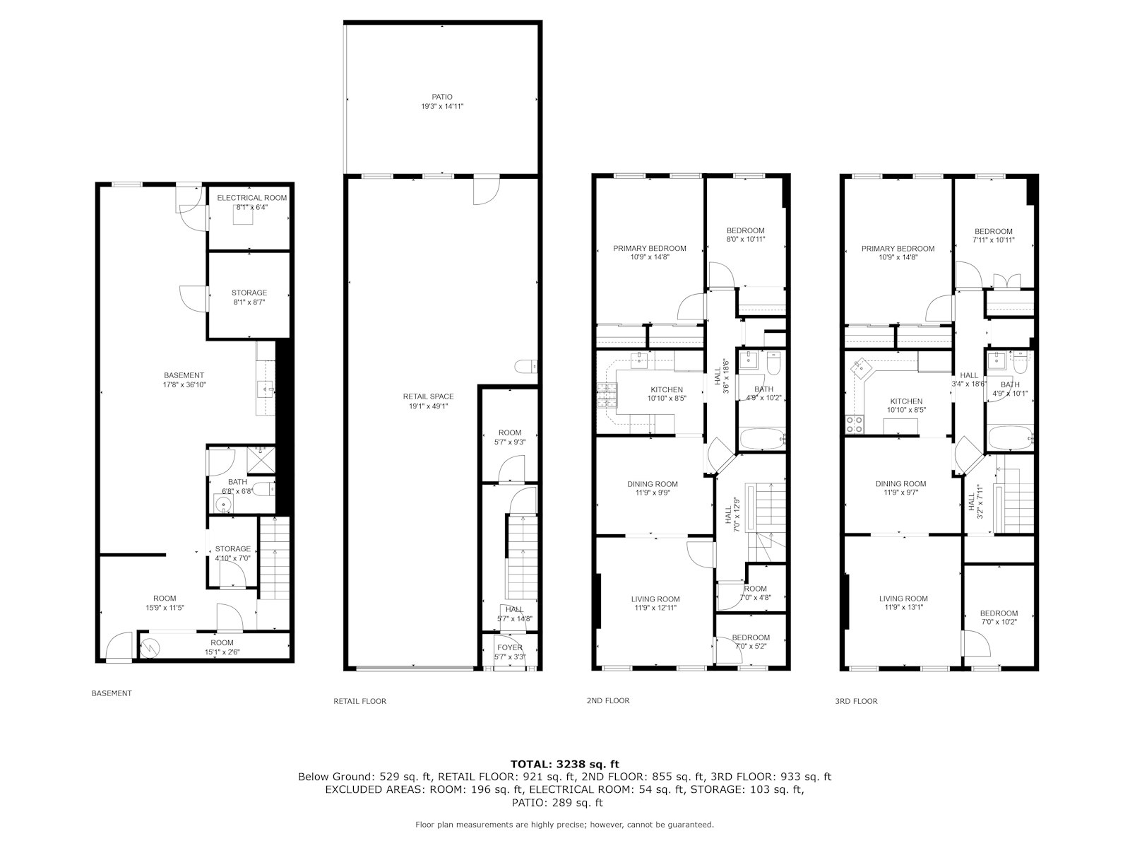 Floorplan for 1374 Nostrand Avenue