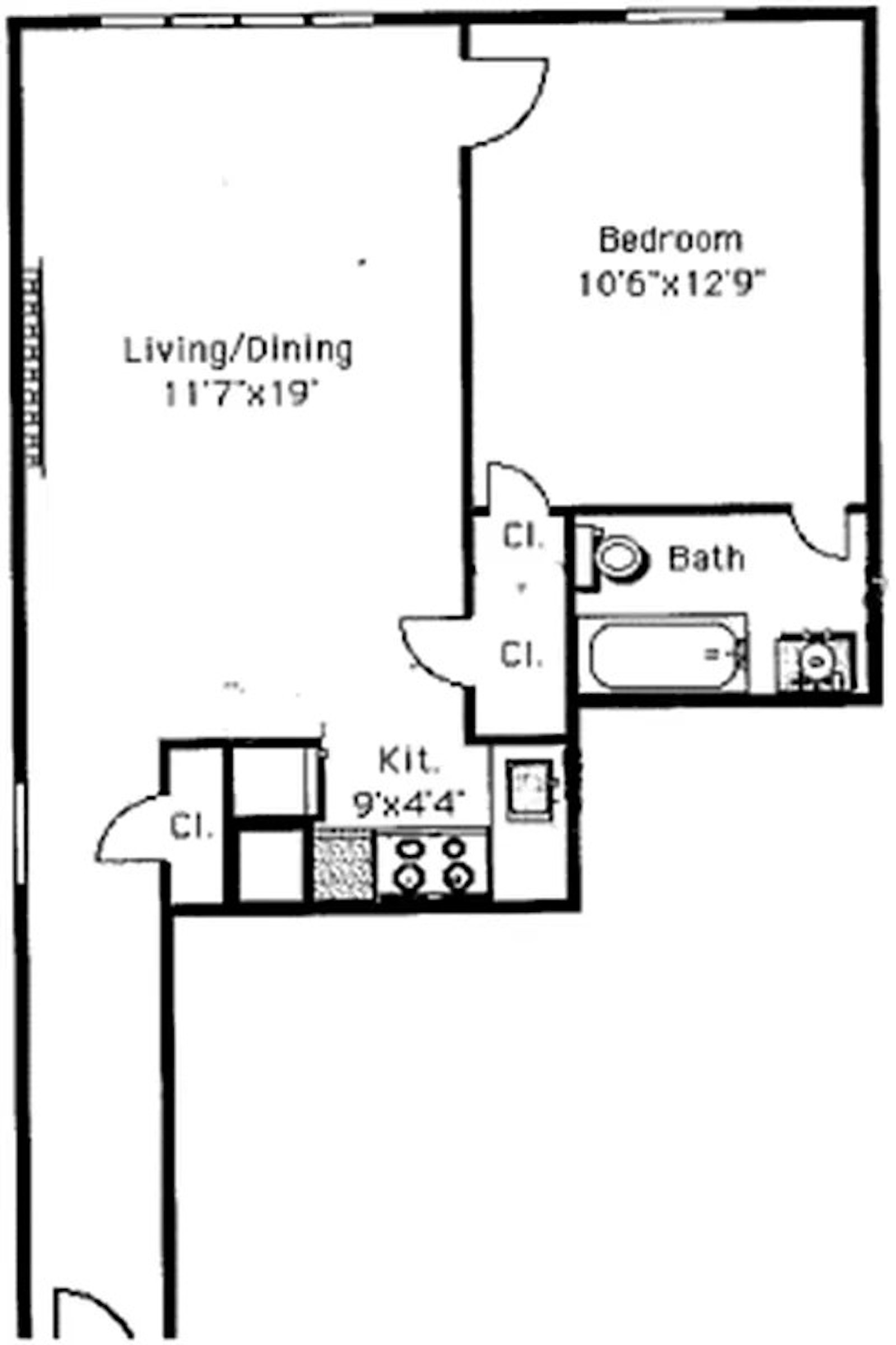 Floorplan for 151 Joralemon Street, 17