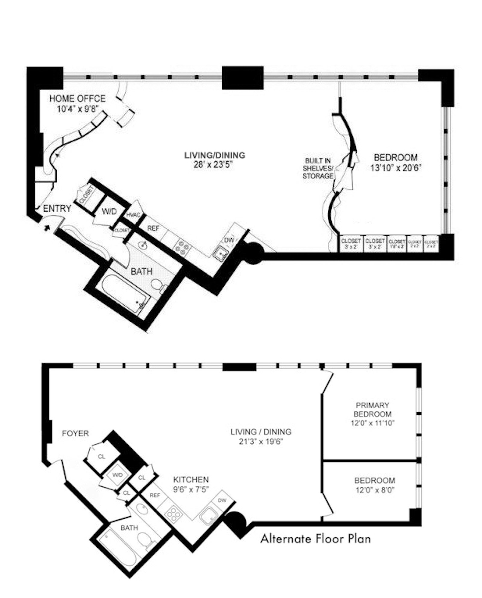Floorplan for 176 Johnson Street, 6A