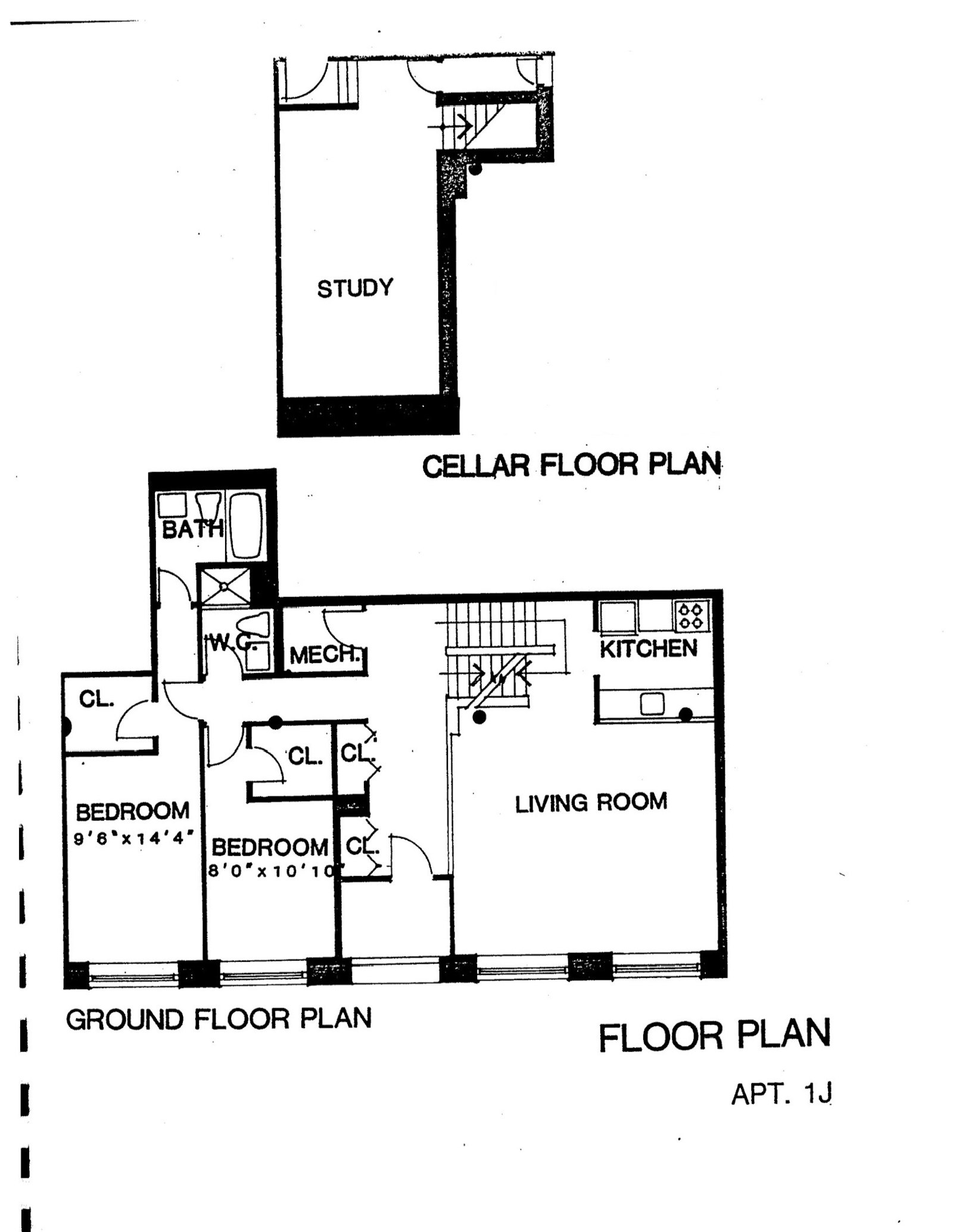 Floorplan for 88 Wyckoff Street, 1J