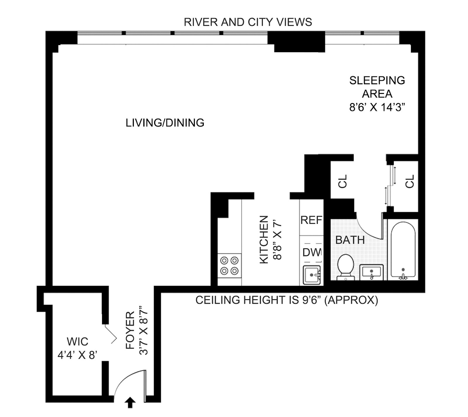 Floorplan for 205 West End Avenue, 29T