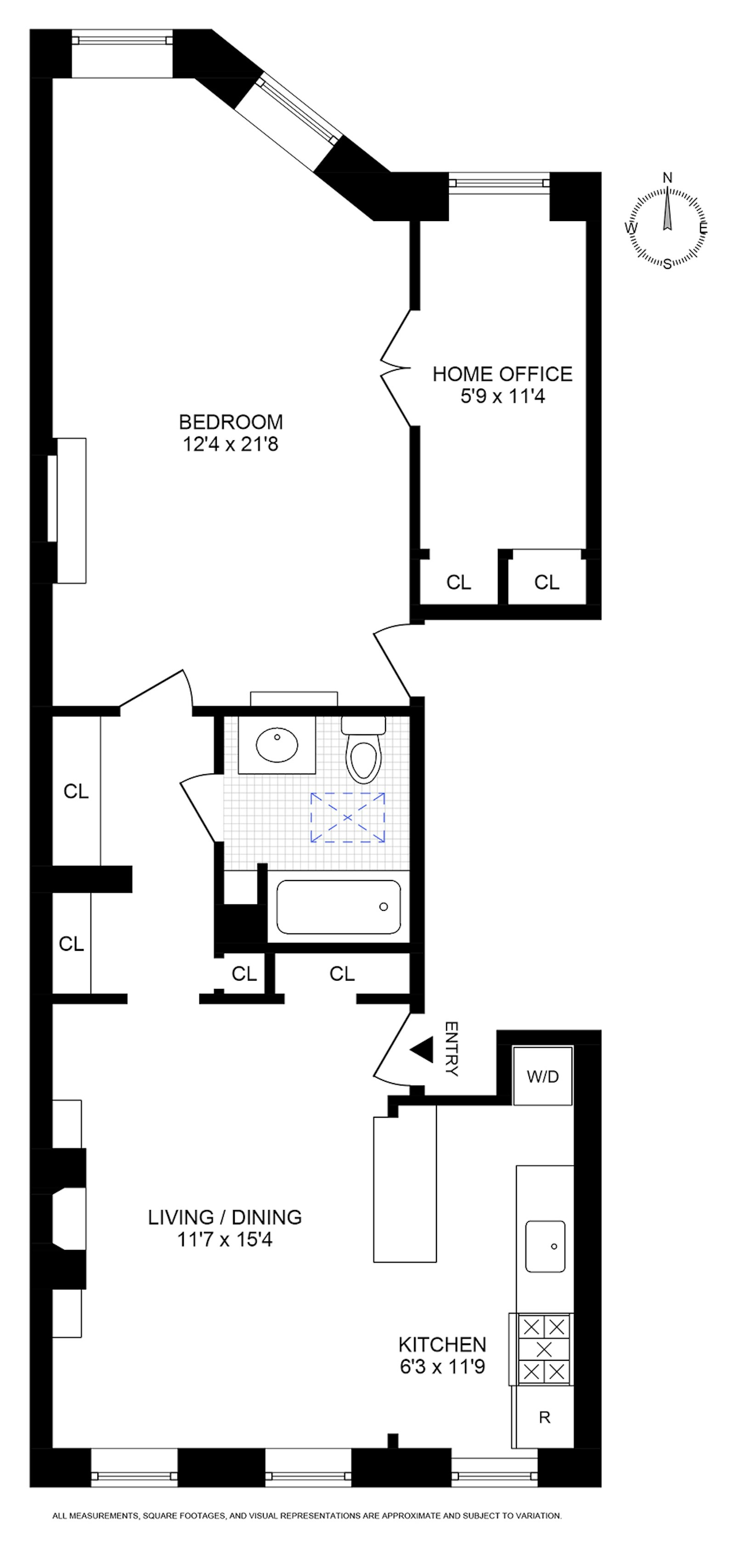 Floorplan for 518 Macdonough Street, 2
