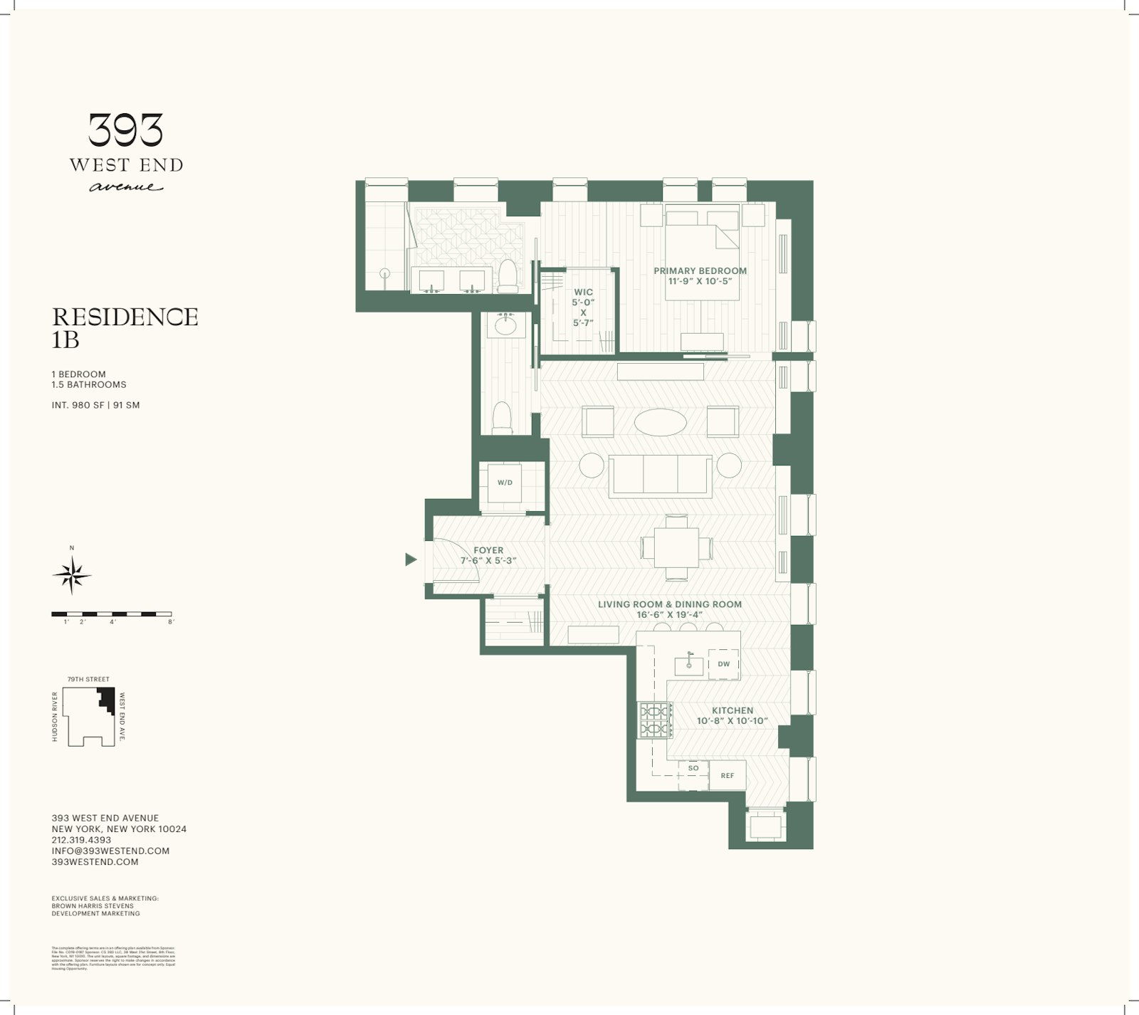 Floorplan for 393 West End Avenue