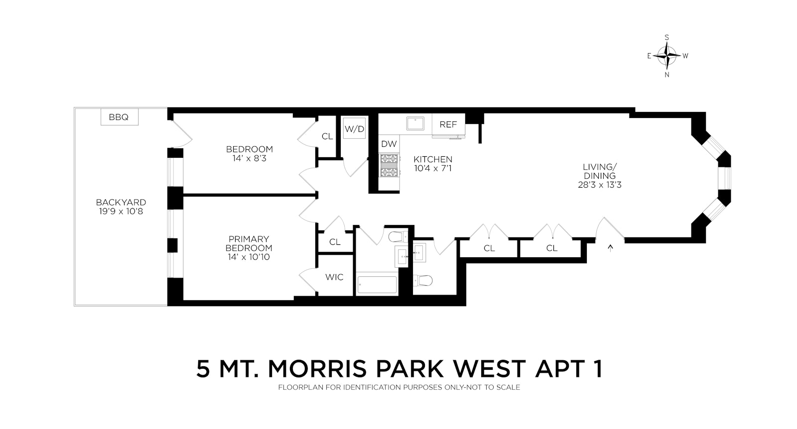 Floorplan for 5 Mt Morris Park West, A