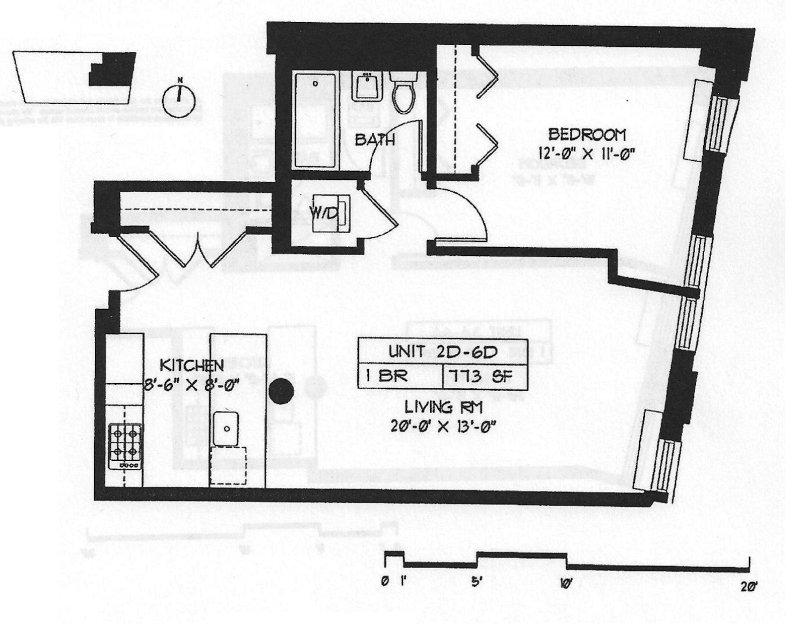 Floorplan for 96 Rockwell Place, 5D