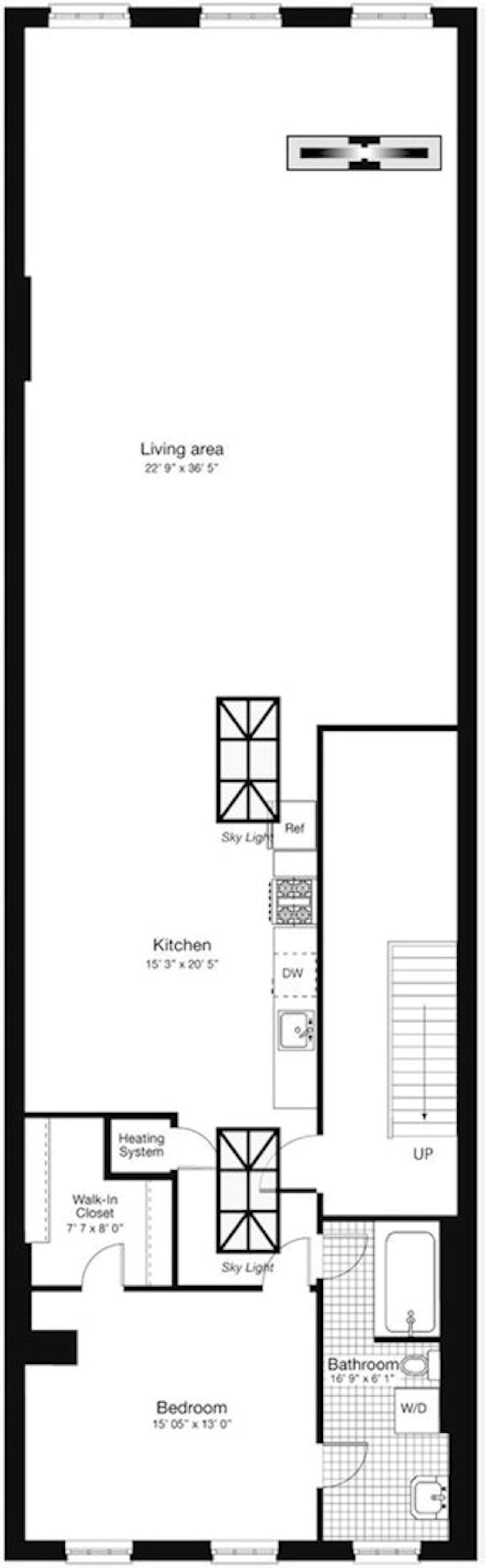 Floorplan for 56 Lispenard Street