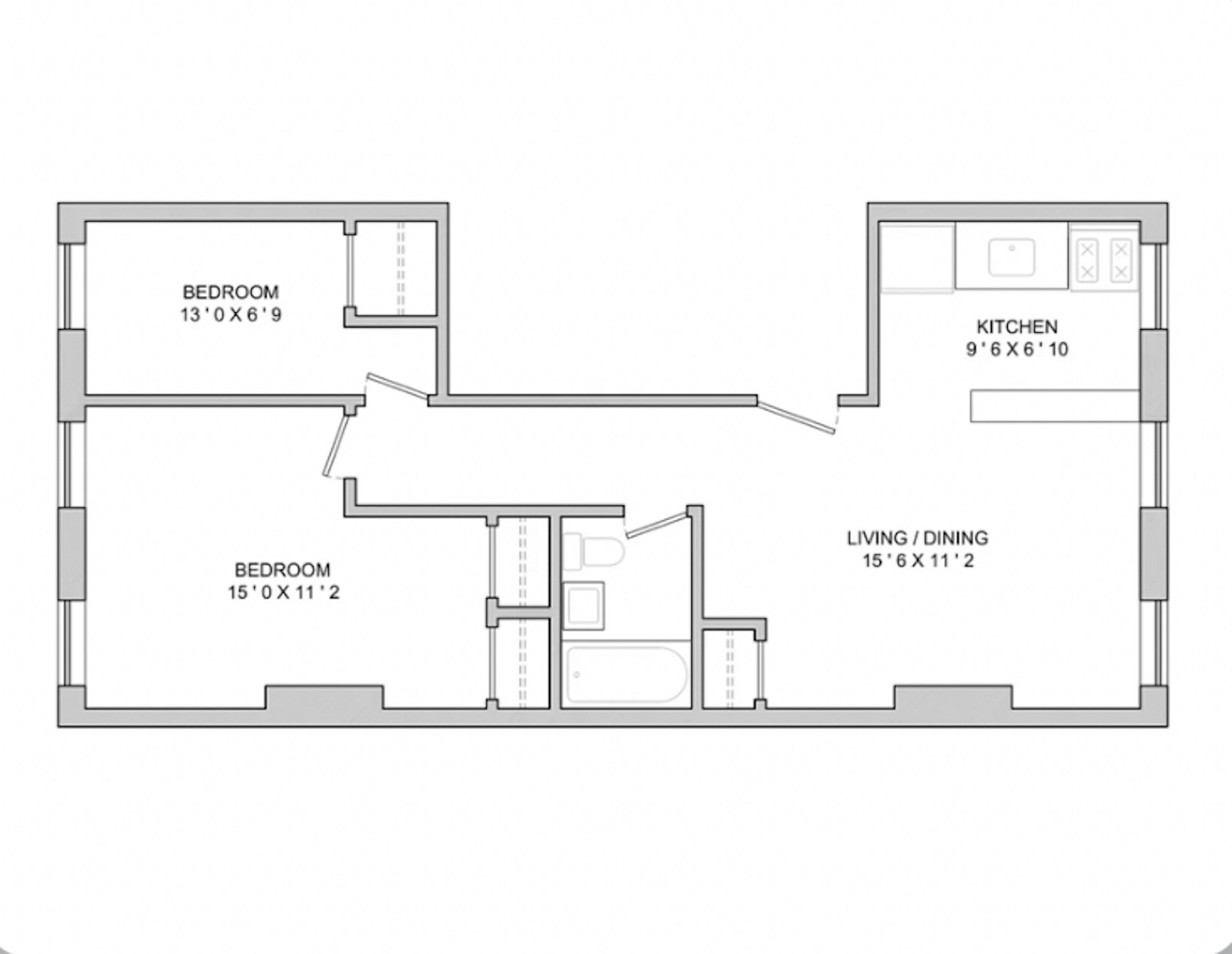 Floorplan for 1098 Dean St, 3