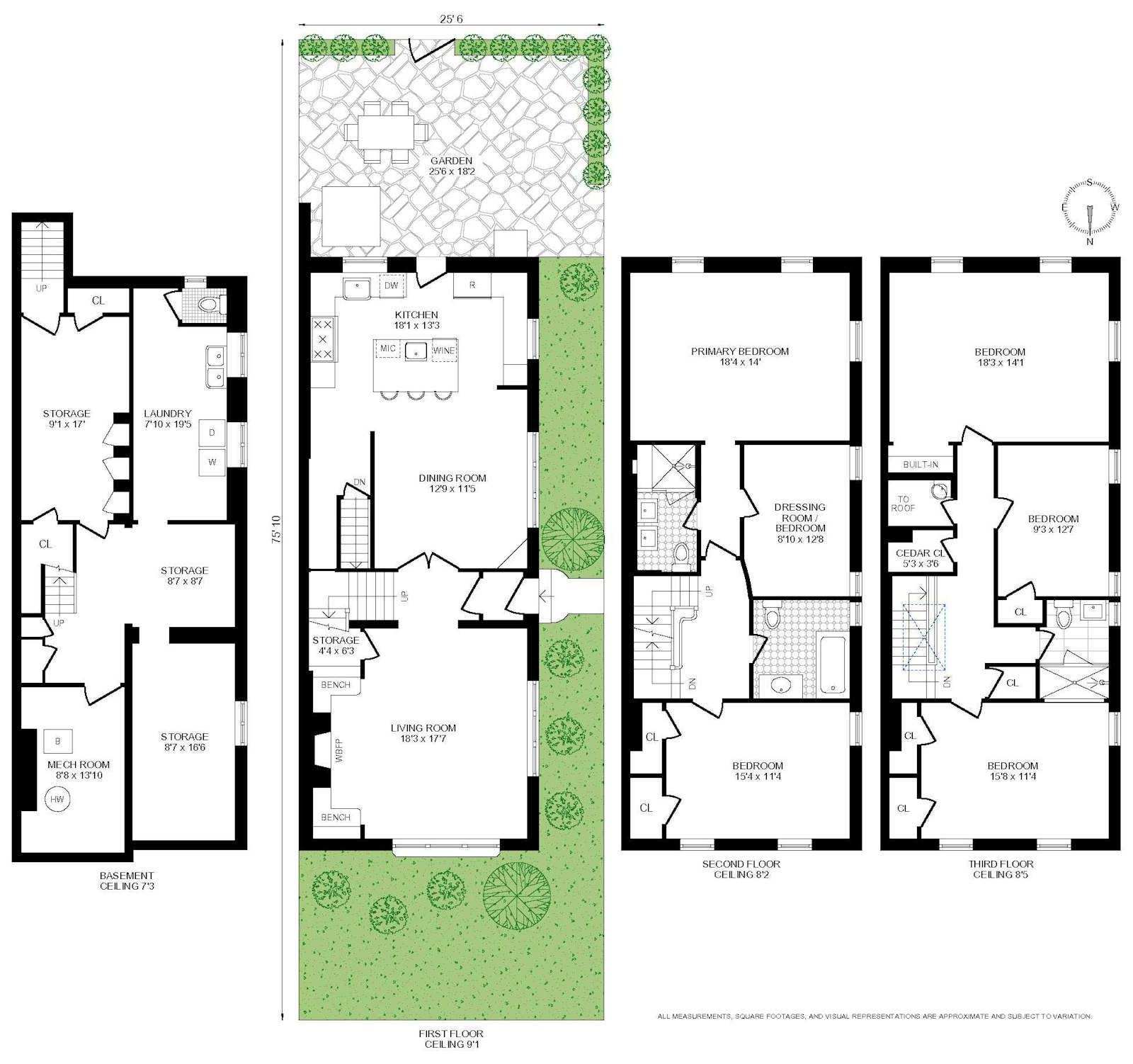 Floorplan for 221 East 21st Street