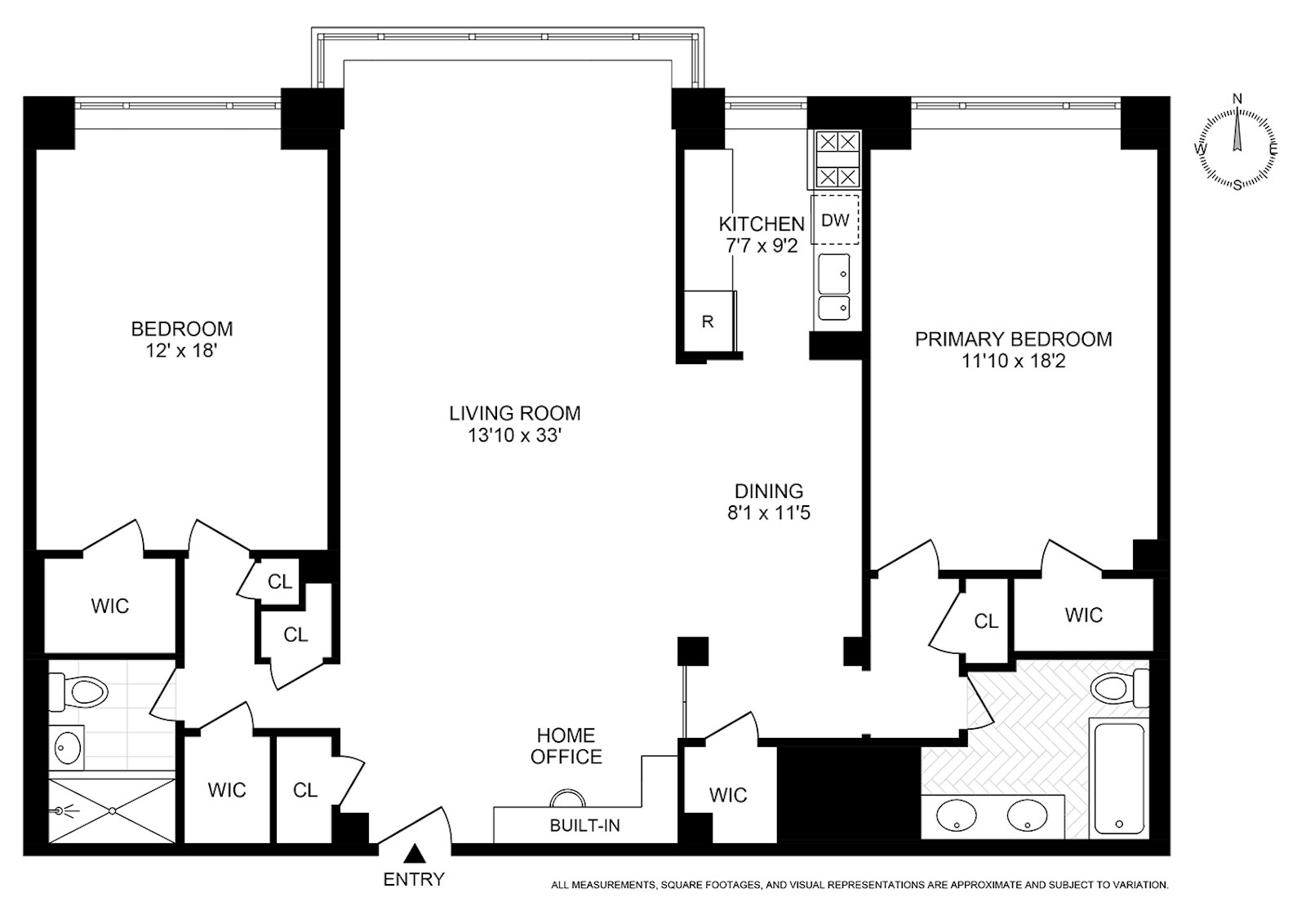 Floorplan for 25 Sutton Place South, 3D
