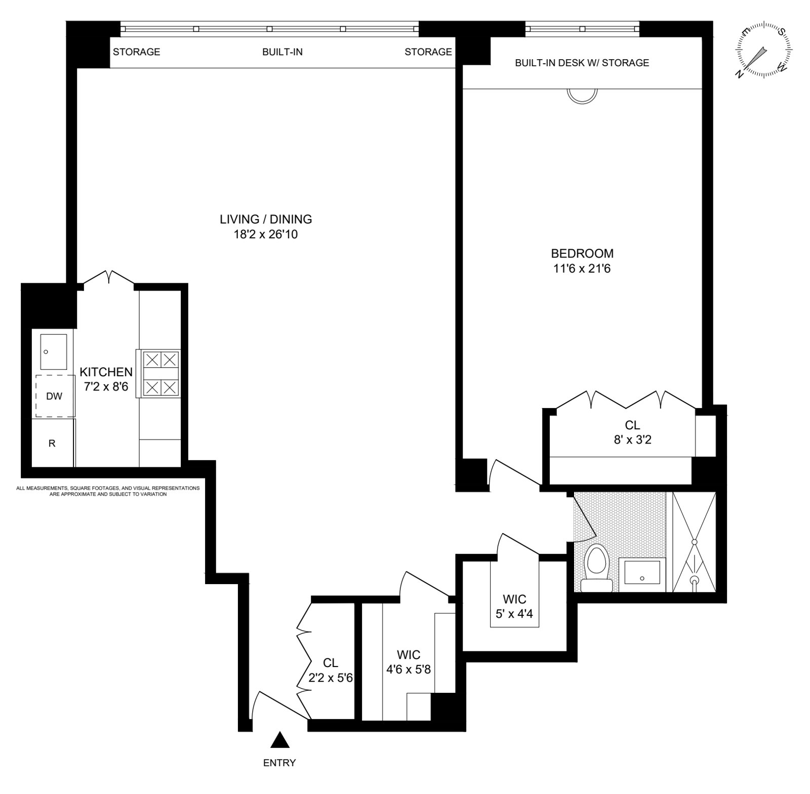 Floorplan for 200 East 78th Street, 10A