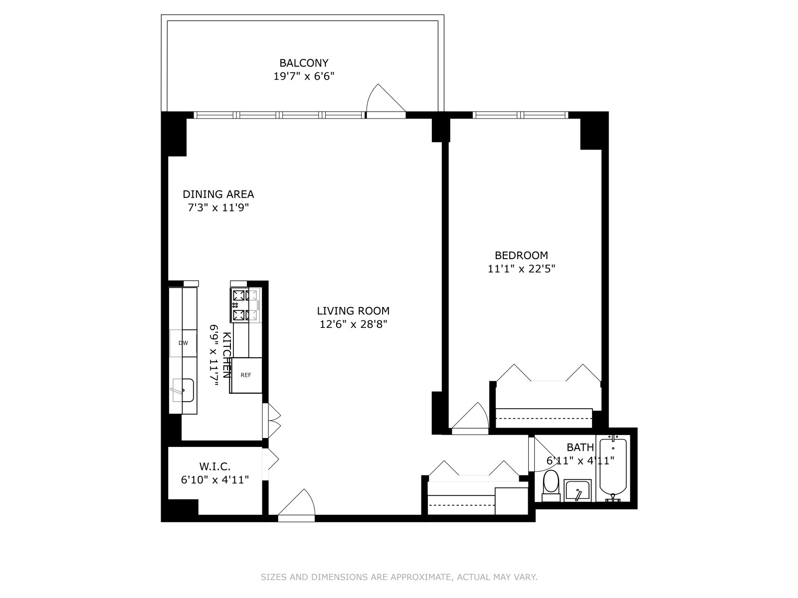 Floorplan for 135 Ocean Parkway, 10T