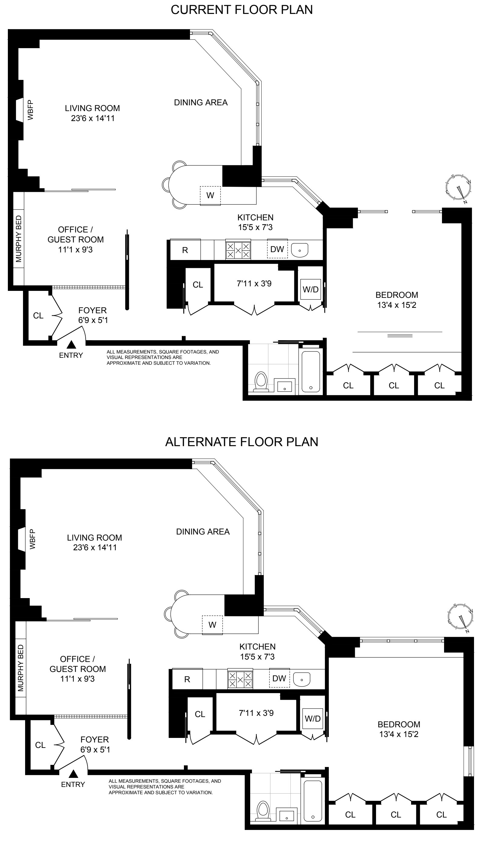 Floorplan for 20 Sutton Place South, 9E