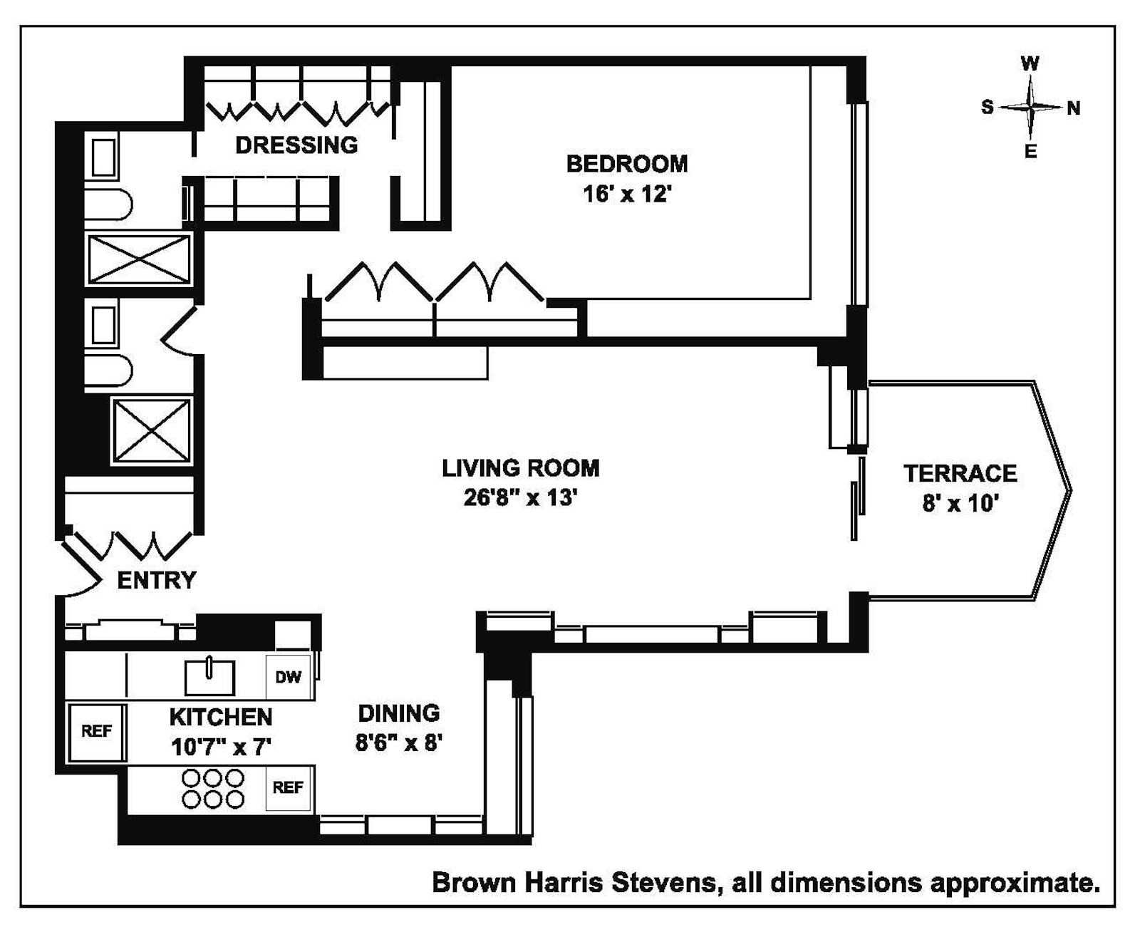 Floorplan for 10 West 66th Street, 18B