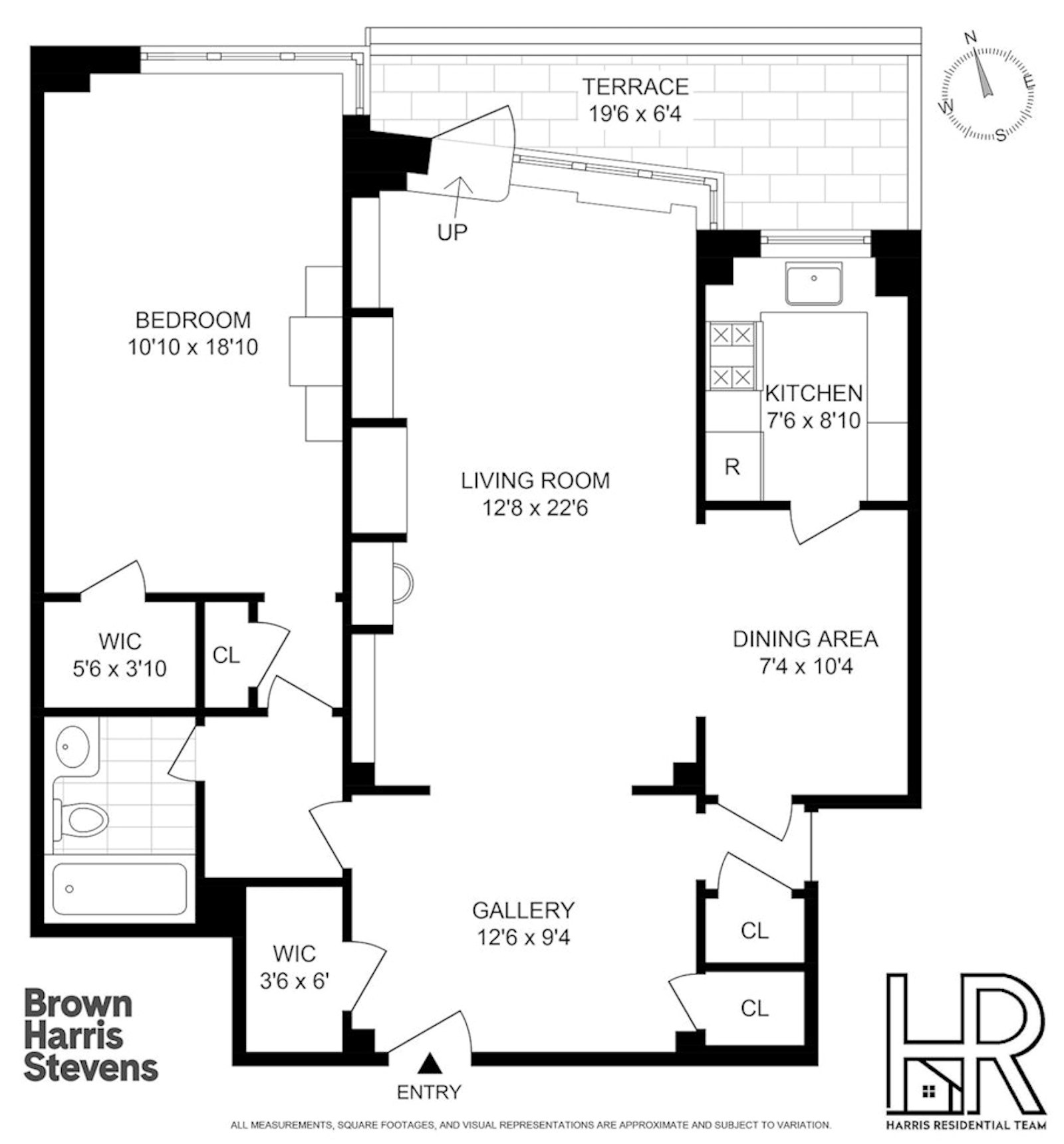 Floorplan for 20 East 74th Street, 8E