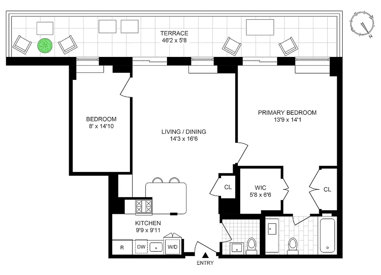 Floorplan for 40 East 61st Street