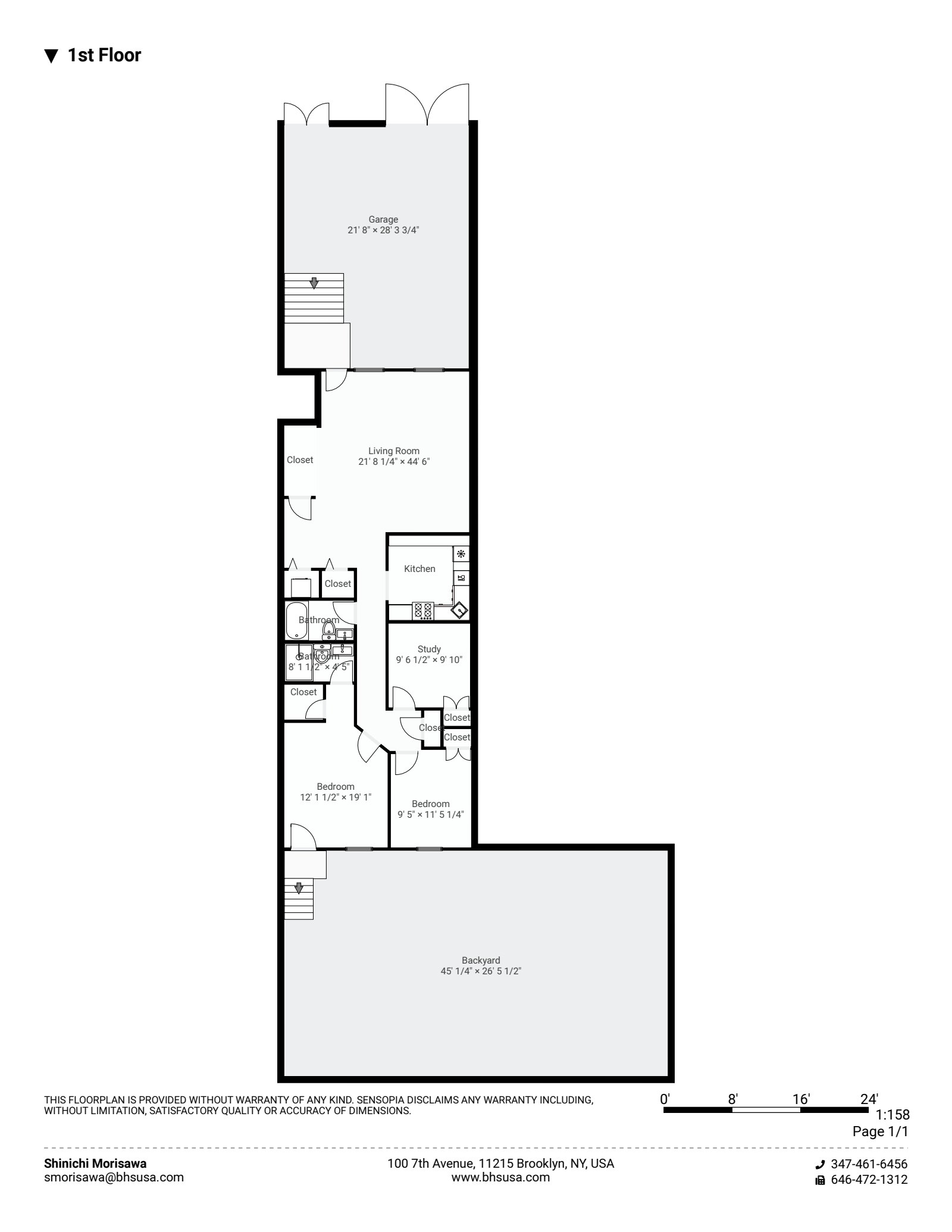 Floorplan for 228 Gates Avenue, 1