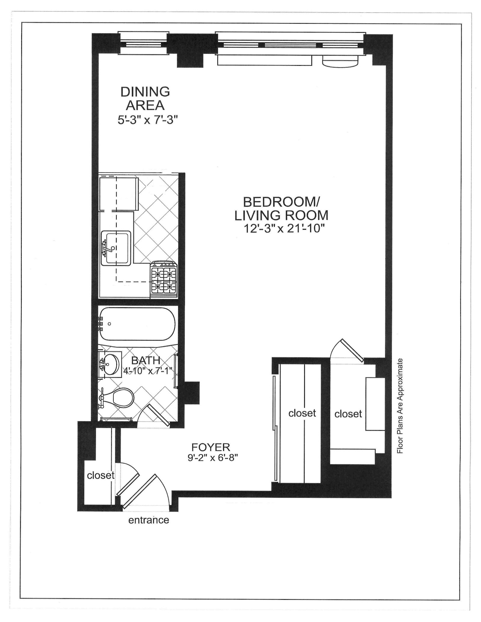 Floorplan for 250 East 39th Street, 6J