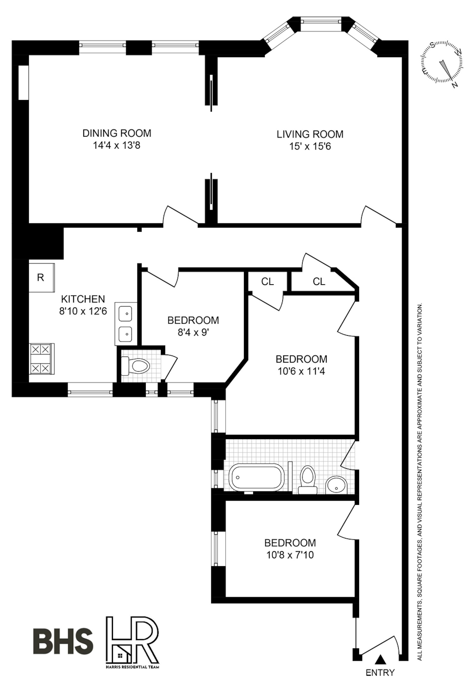 Floorplan for 605 West 111th Street, 41