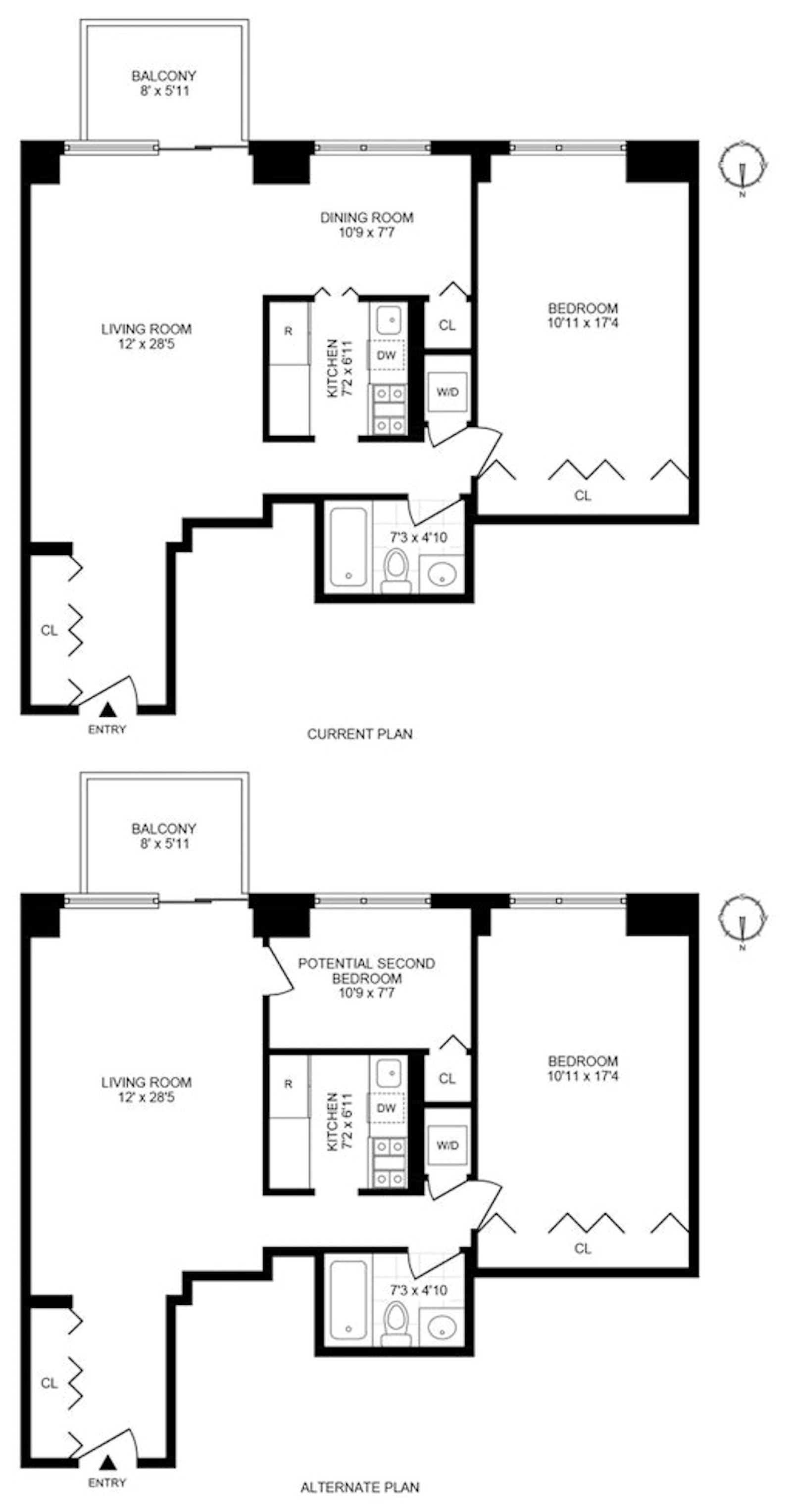 Floorplan for 171 East 84th Street, 12A