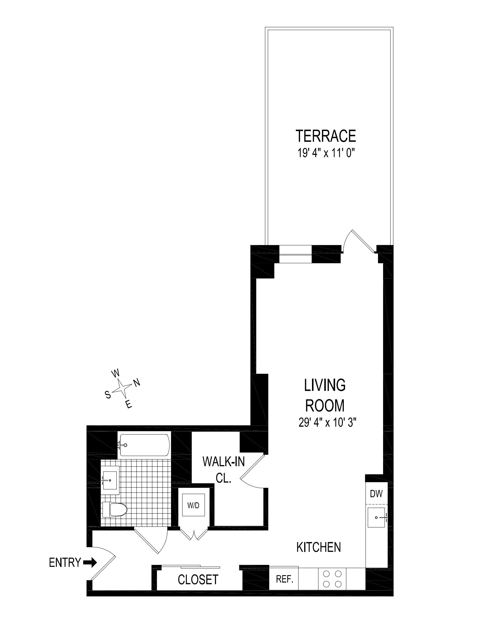 Floorplan for 15 West 61st Street, 3D