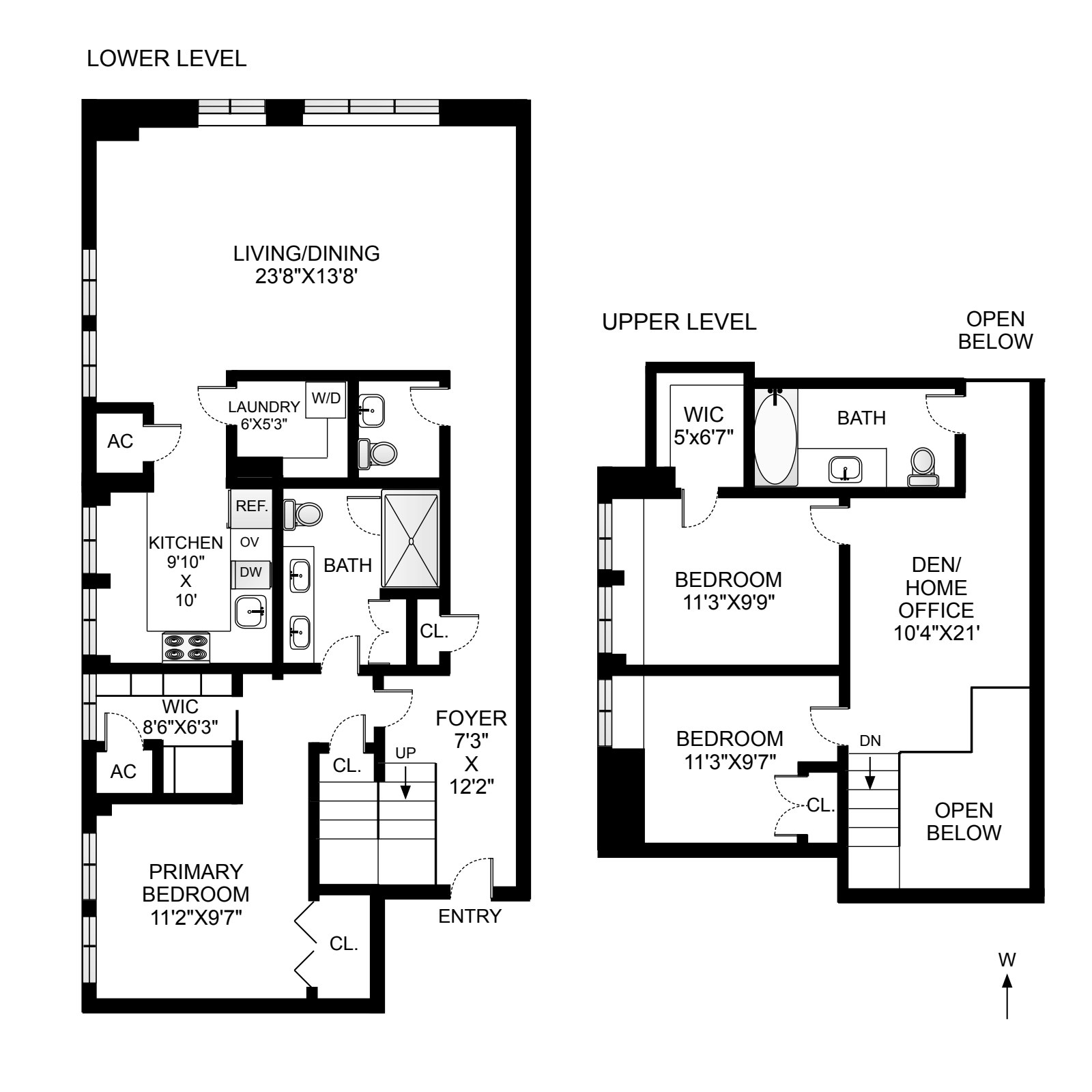 Floorplan for 421 Hudson Street, 313