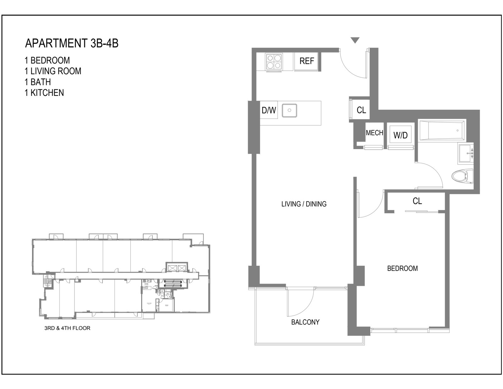 Floorplan for 595 Baltic Street