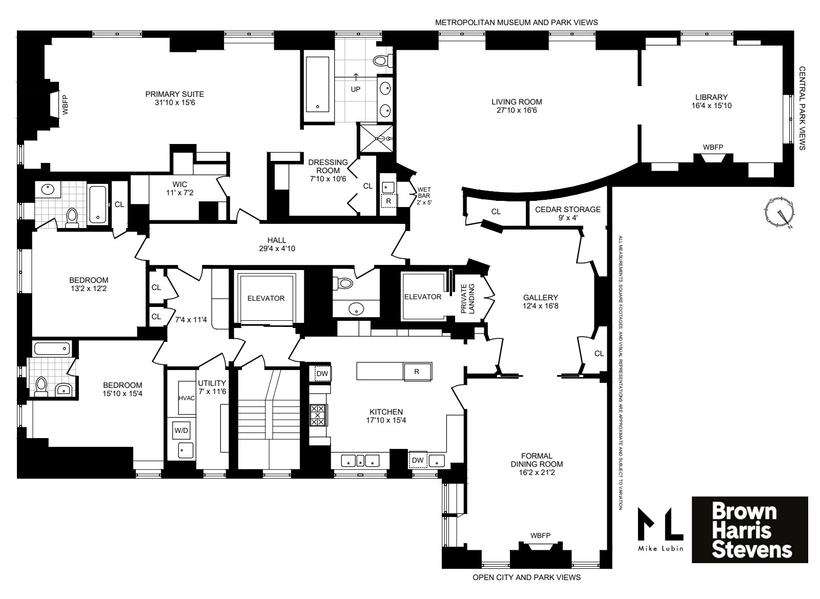 Floorplan for 1020 Fifth Avenue, 12