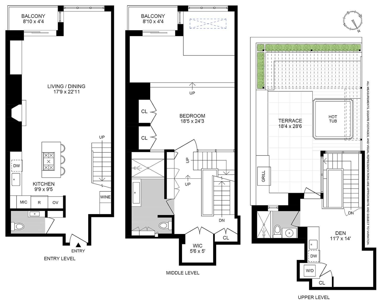 Floorplan for 312 East 22nd Street, PHC