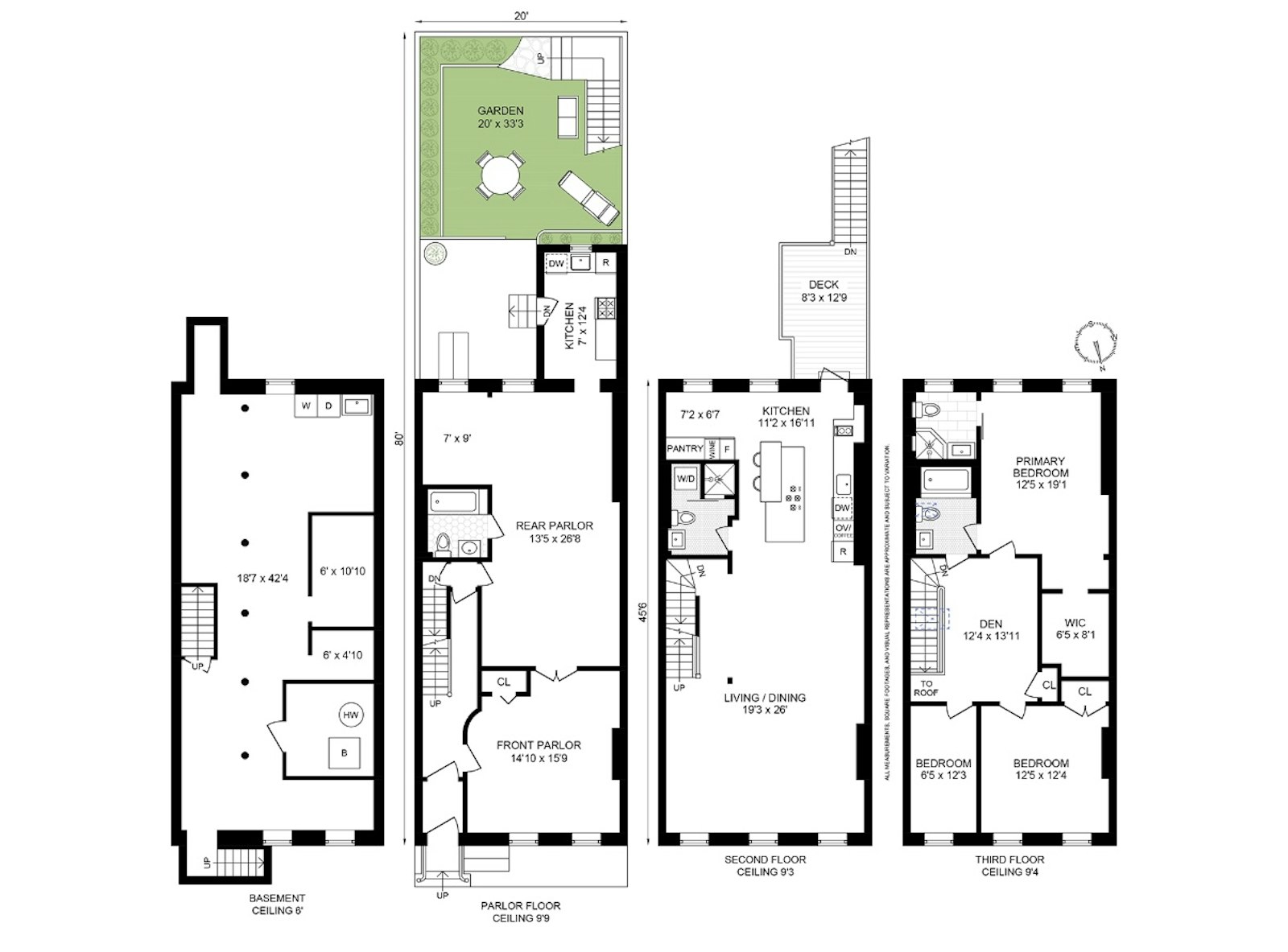 Floorplan for Bergen Street