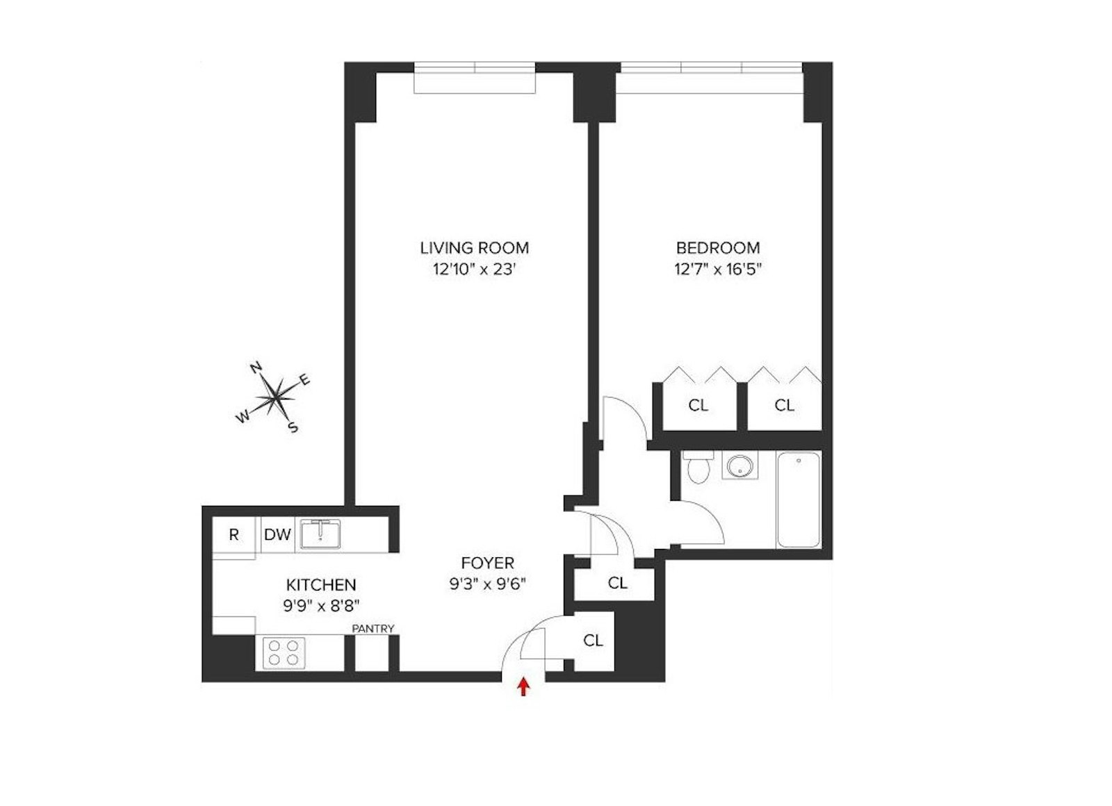 Floorplan for 333 East 69th Street, 7K