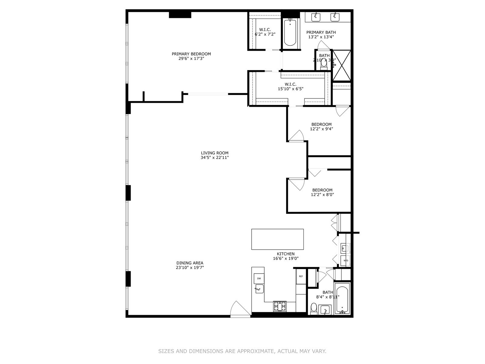 Floorplan for 152 Wooster Street, 2A