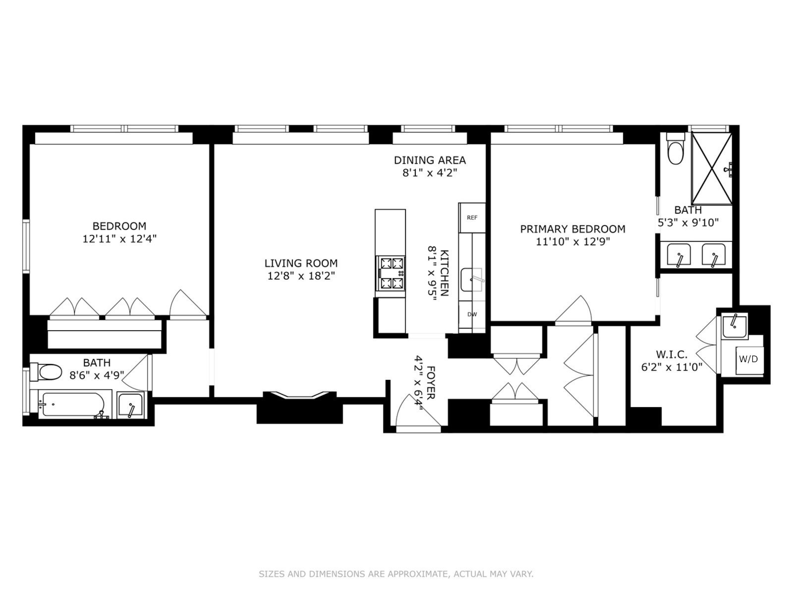 Floorplan for 205 East 78th Street, 10EF