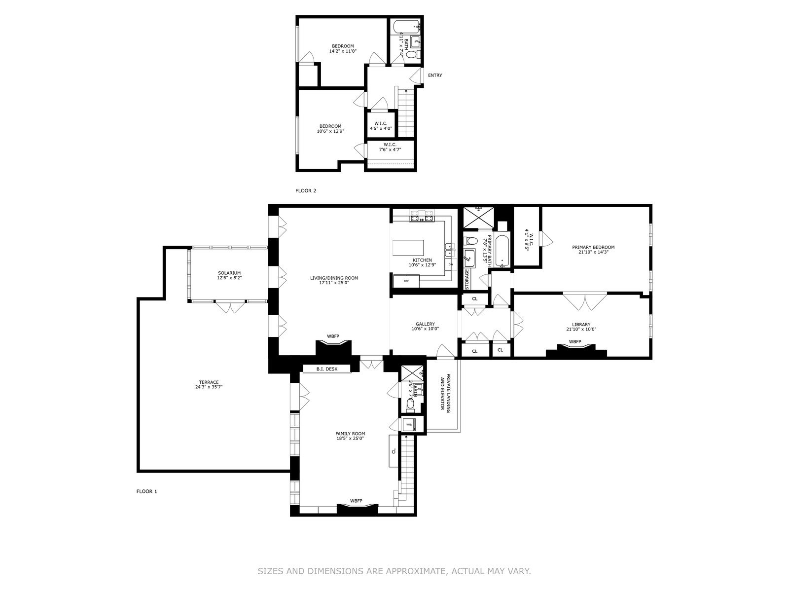 Floorplan for 34 West 74th Street