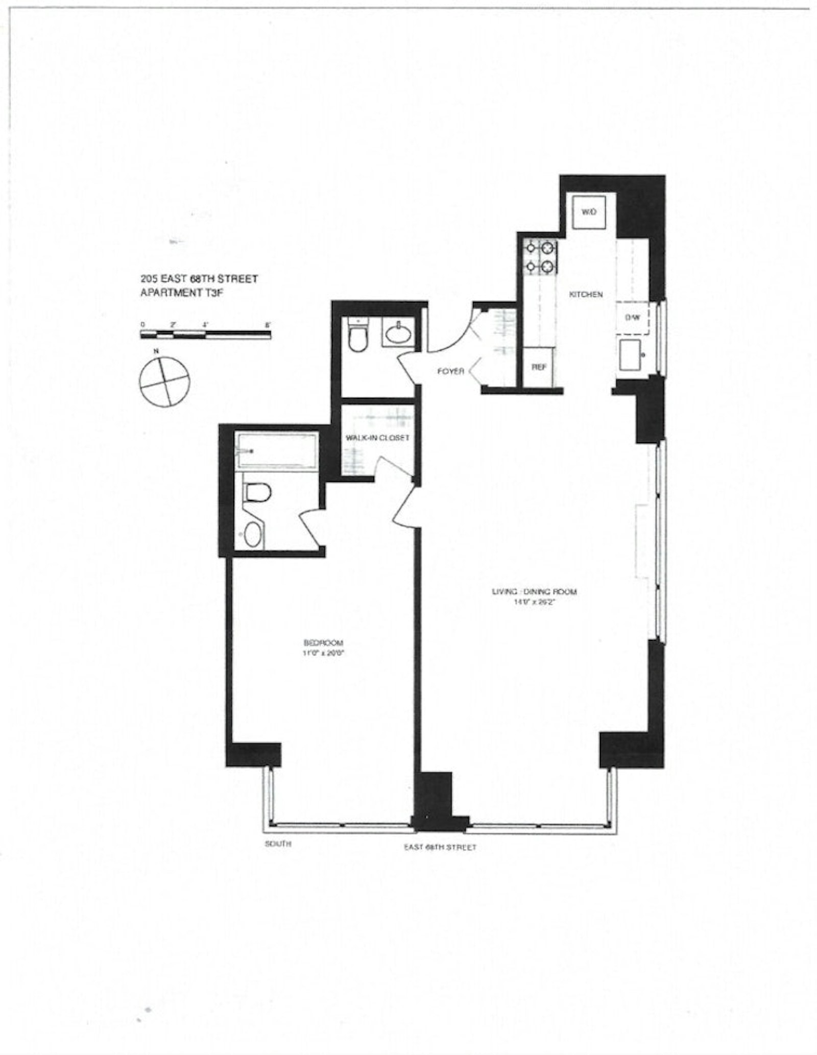 Floorplan for 205 East 68th Street, T3F