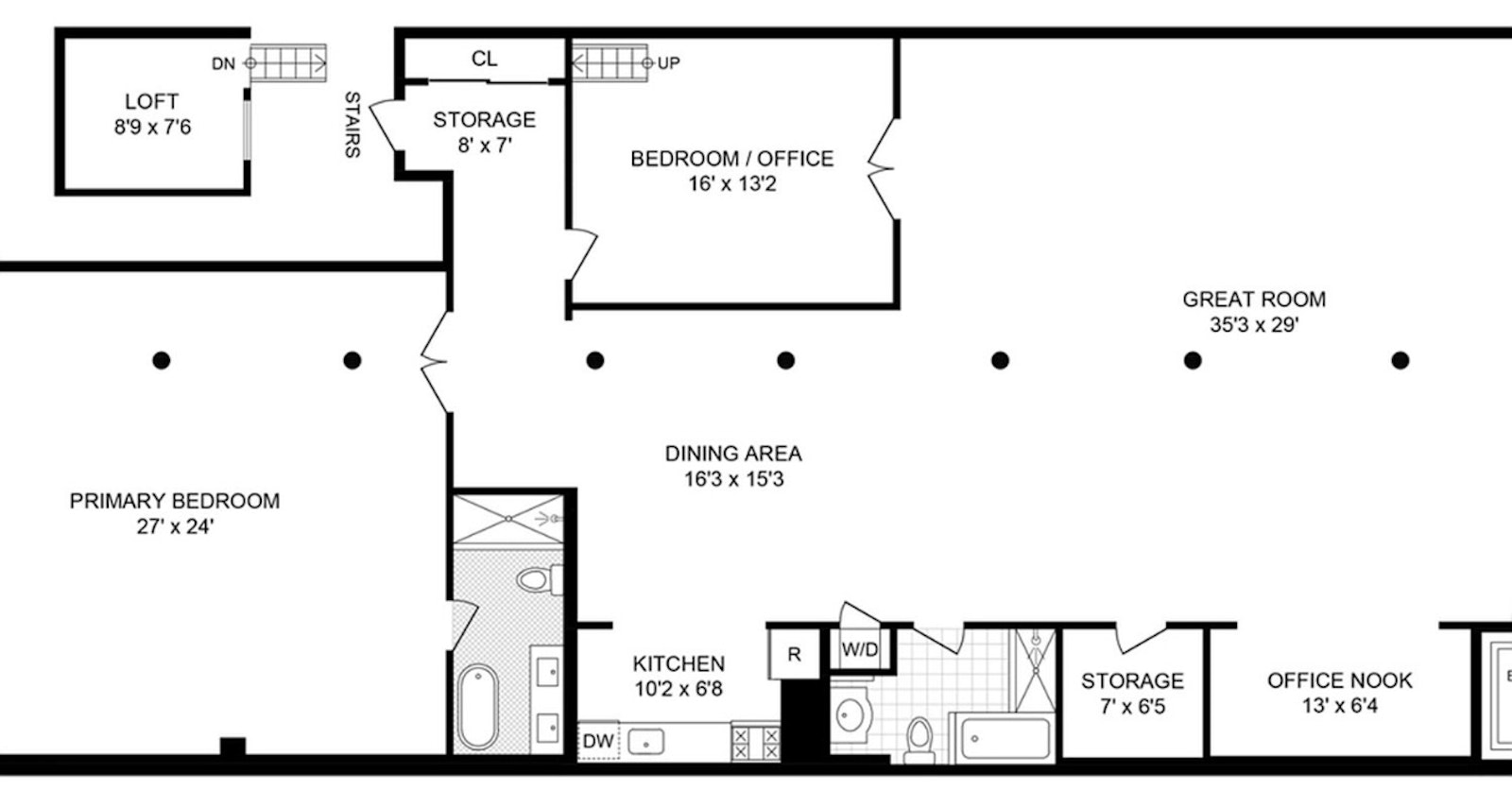 Floorplan for 50 White Street