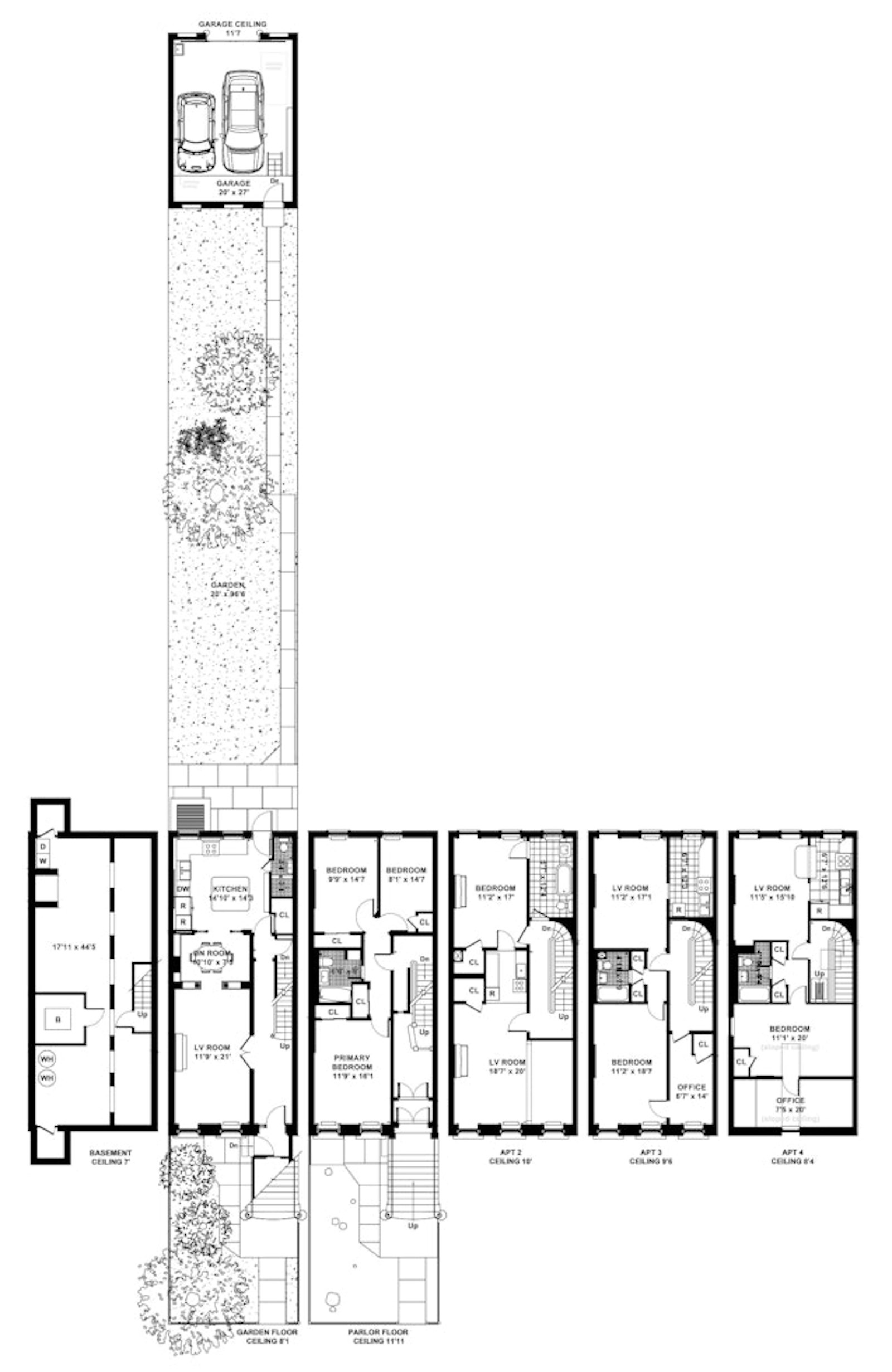 Floorplan for 245 Washington Avenue