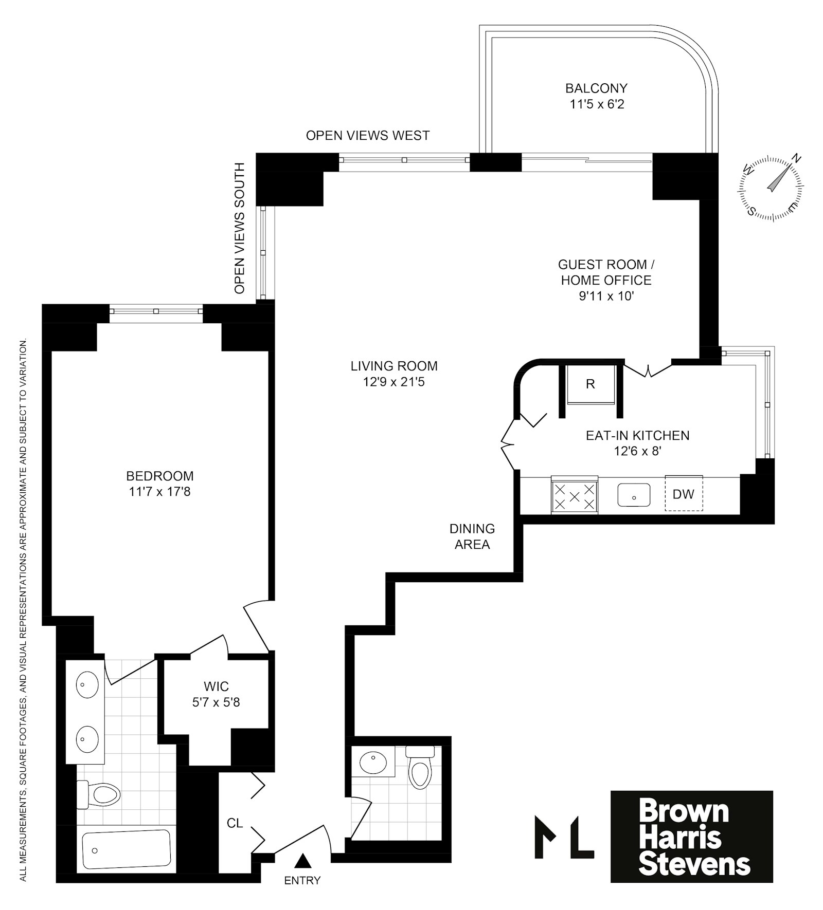 Floorplan for 400 East 70th Street, 1004