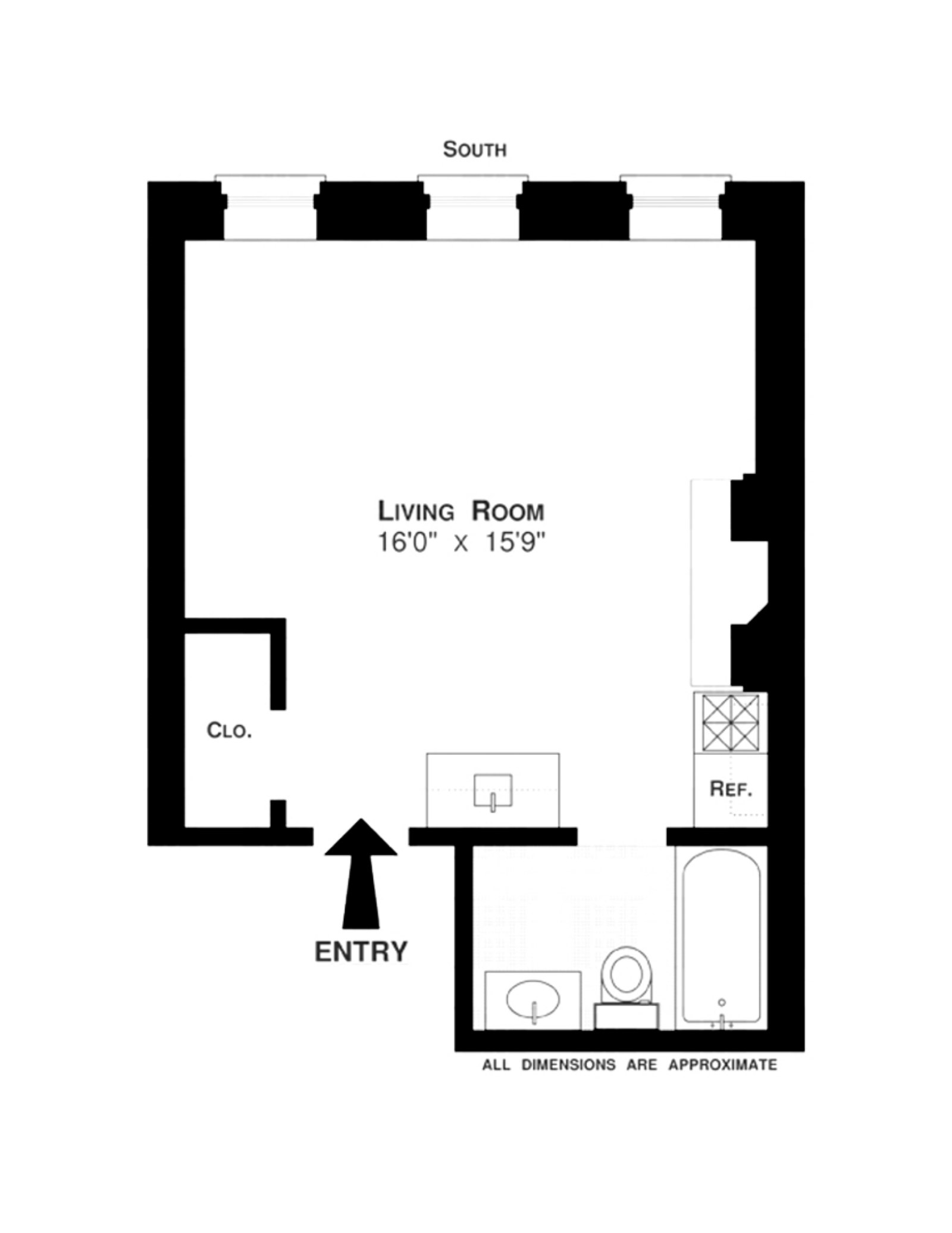 Floorplan for 39 Charles Street, 5