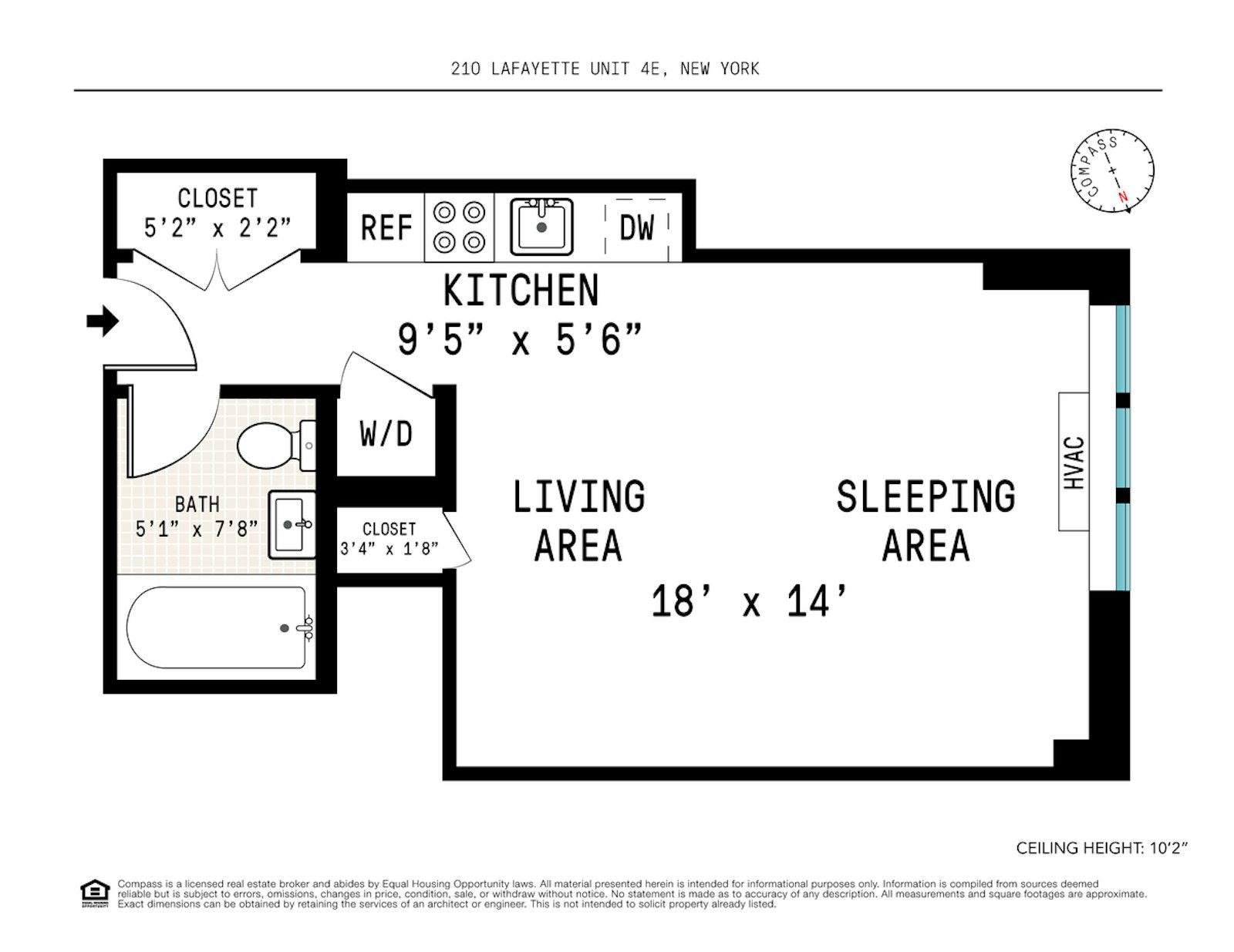 Floorplan for 210 Lafayette Street