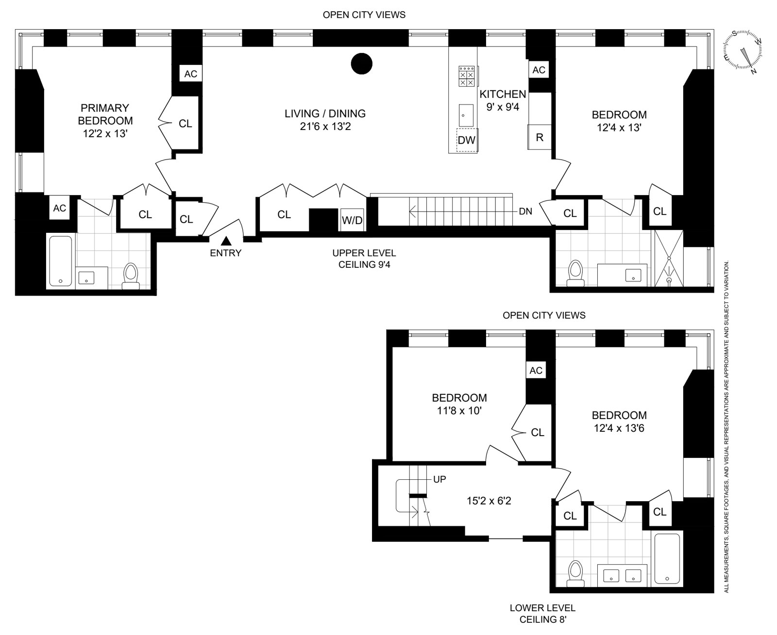 Floorplan for 66 West 45th Street, 3435CD