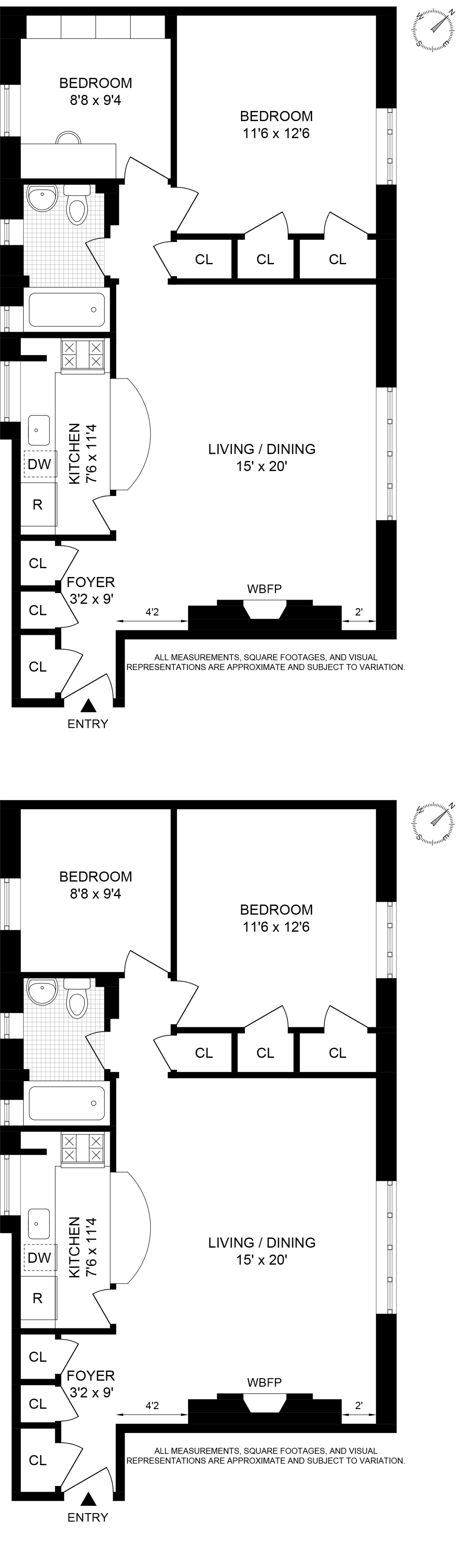 Floorplan for 333 East 41st Street, 5C